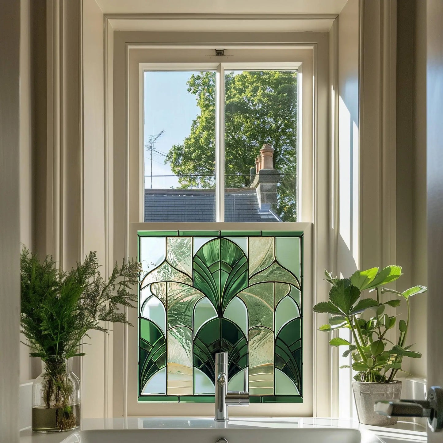 Rivara Privacy Stained Glass Window Film Creative Windows