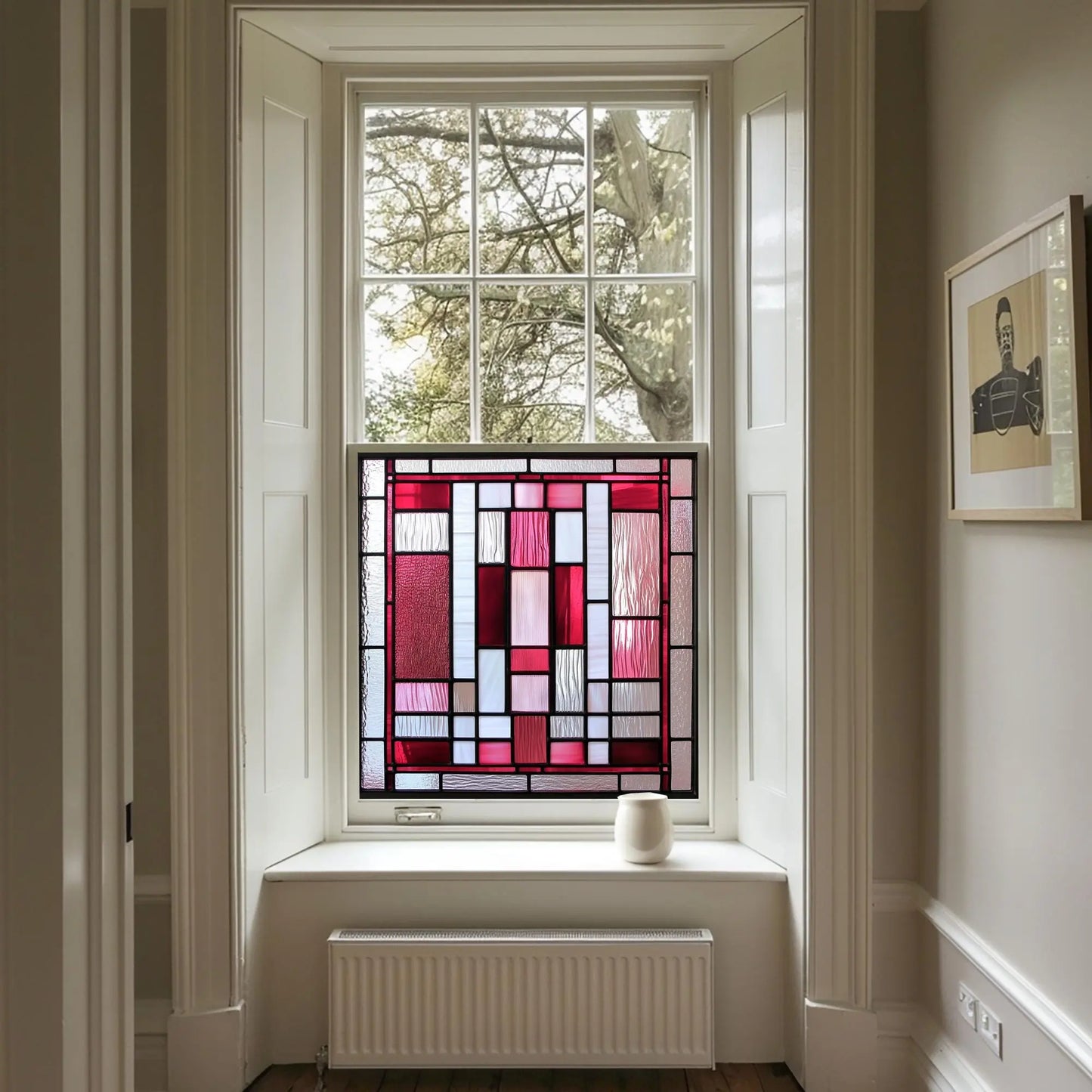 Ozieri Stained Glass Window Film - Transform Your Space Creative Windows
