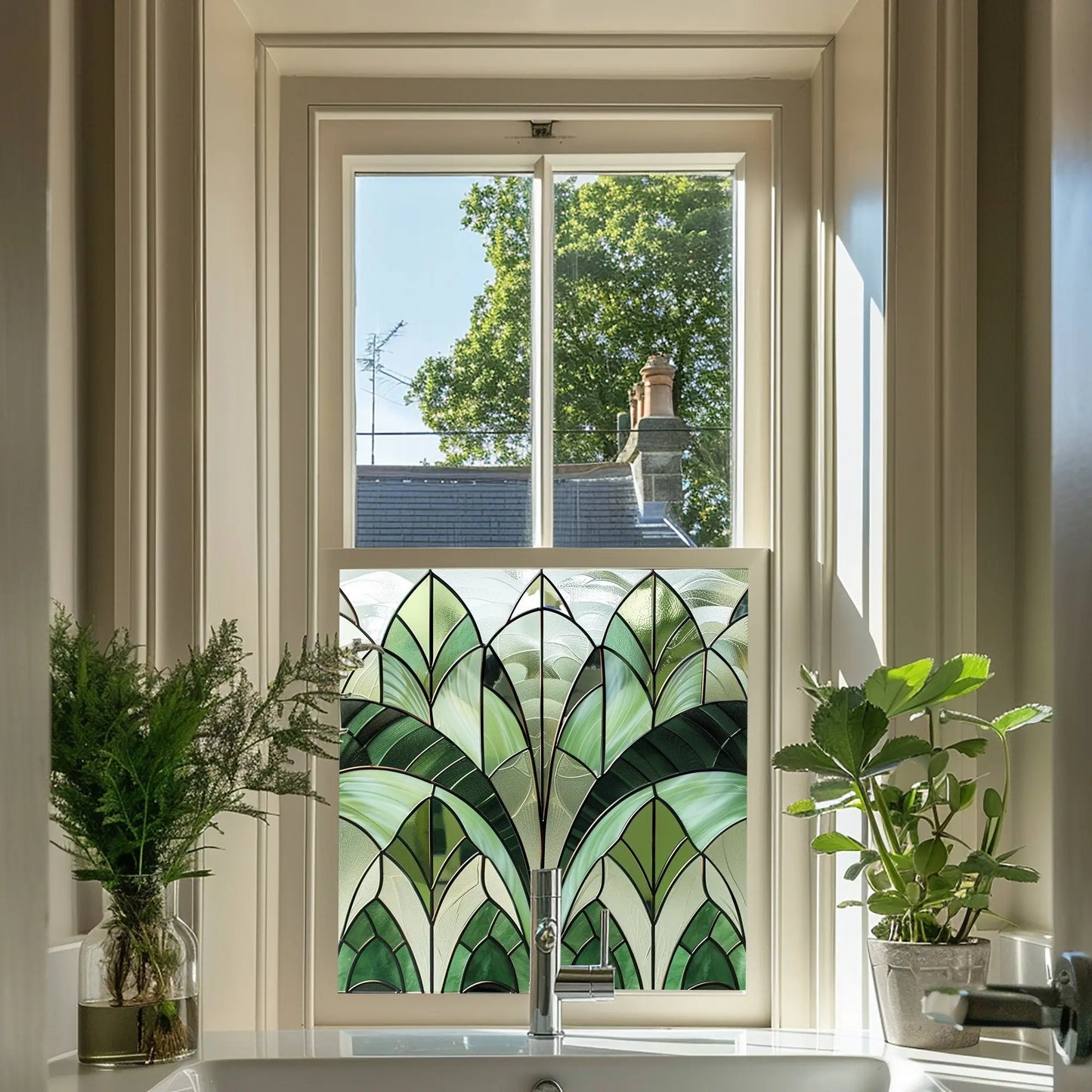 Buti Stained Glass Privacy Window Film Creative Windows