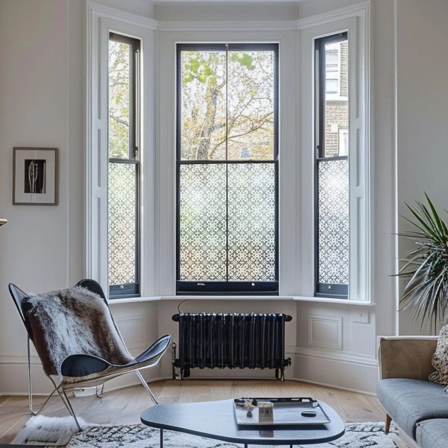 Nove Frosted Patterned Privacy Window Film Creative Windows