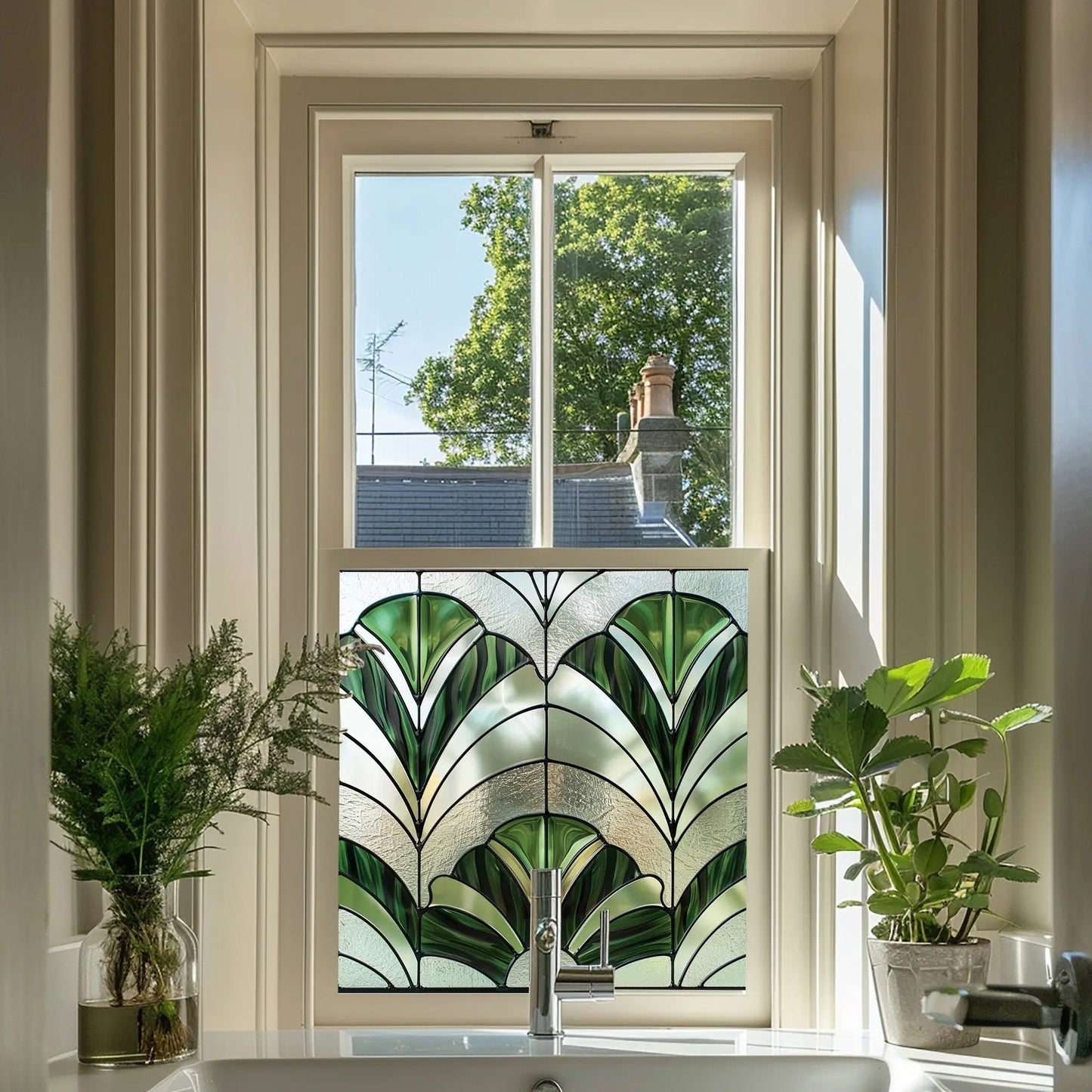 Toirano Stained Glass Window Film For Privacy Creative Windows