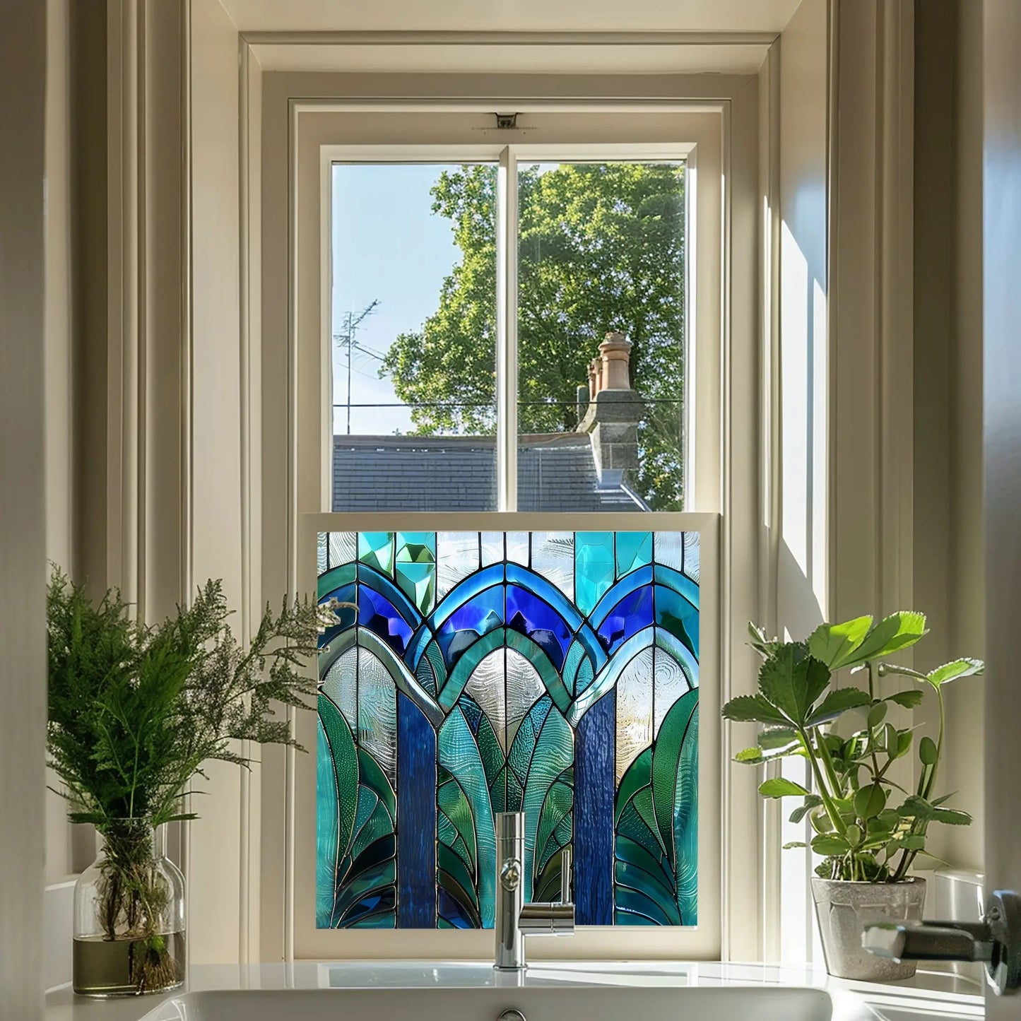 Carovigno Stained Glass Window Film Creative Windows