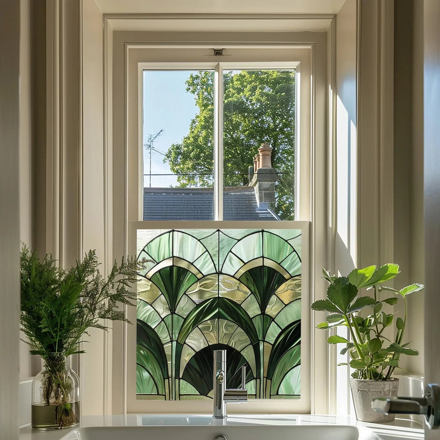 Nazzano Stained Glass Privacy Window Film Creative Windows