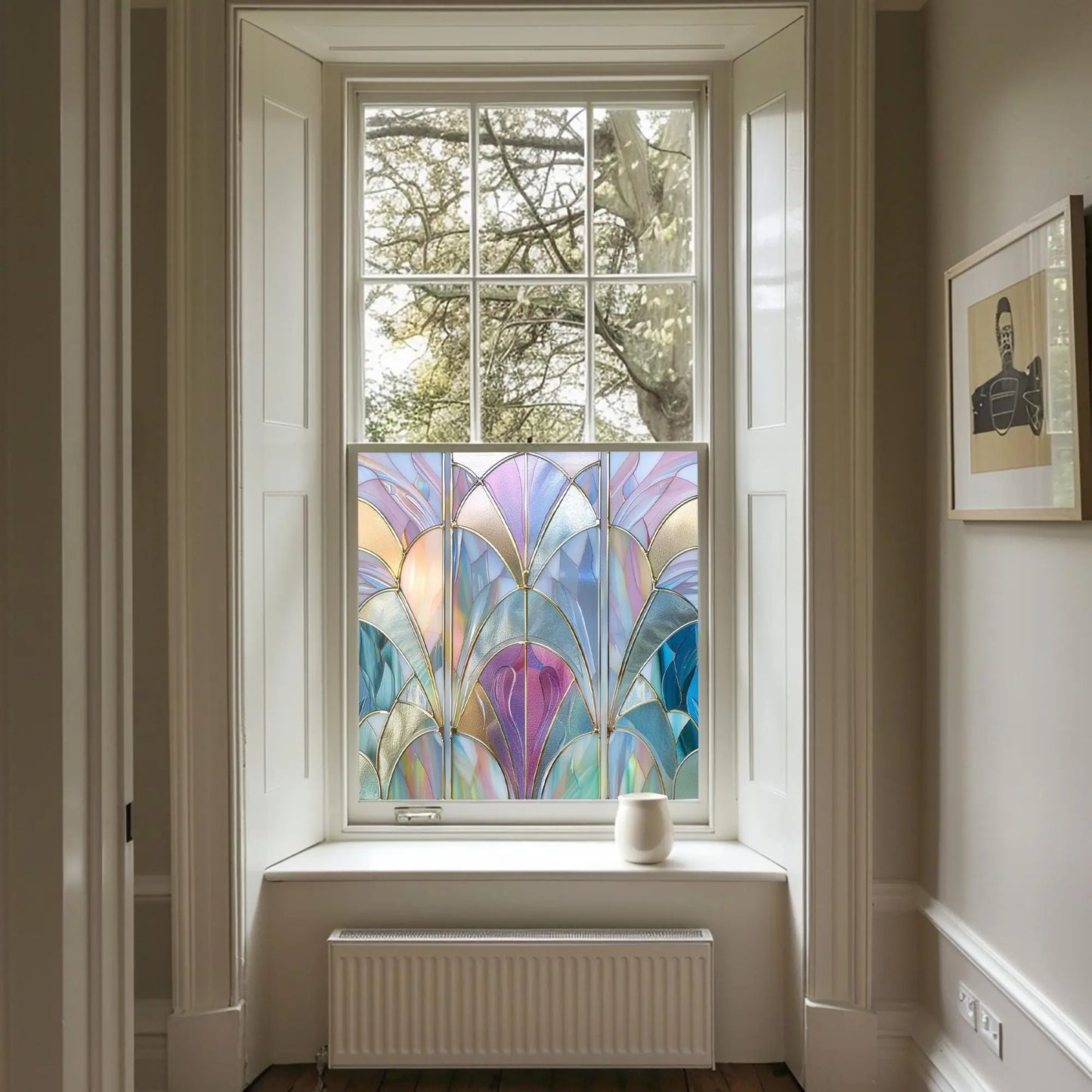 Aragona Stained Glass Privacy Window Film Creative Windows