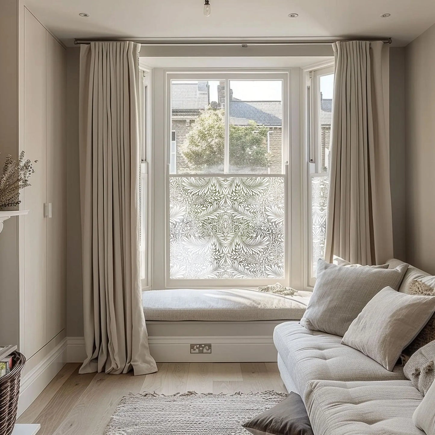 Alserio Frosted Patterned Privacy Window Film Creative Windows