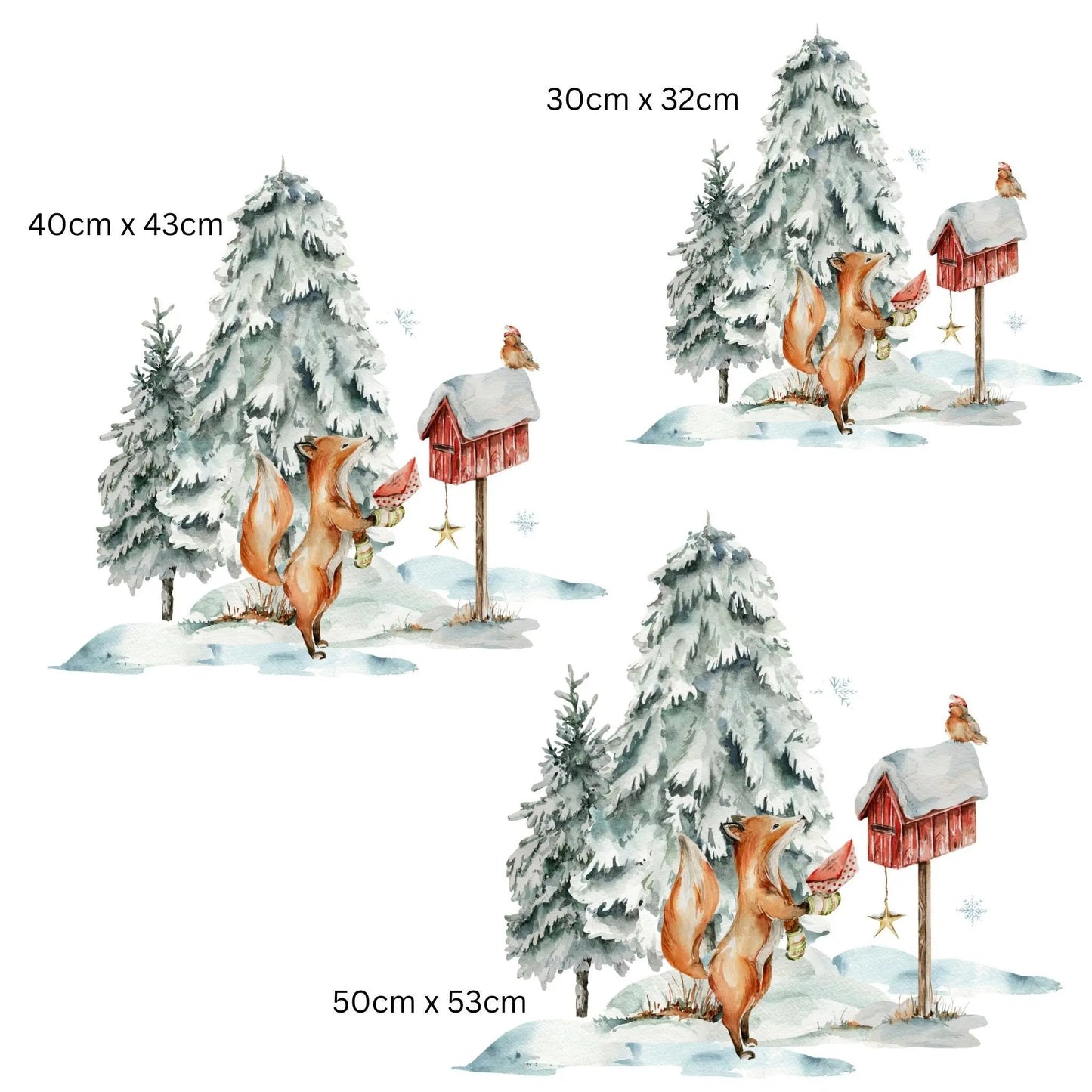 Bring the Magic Home, Christmas Scene Window Sticker Creative Windows