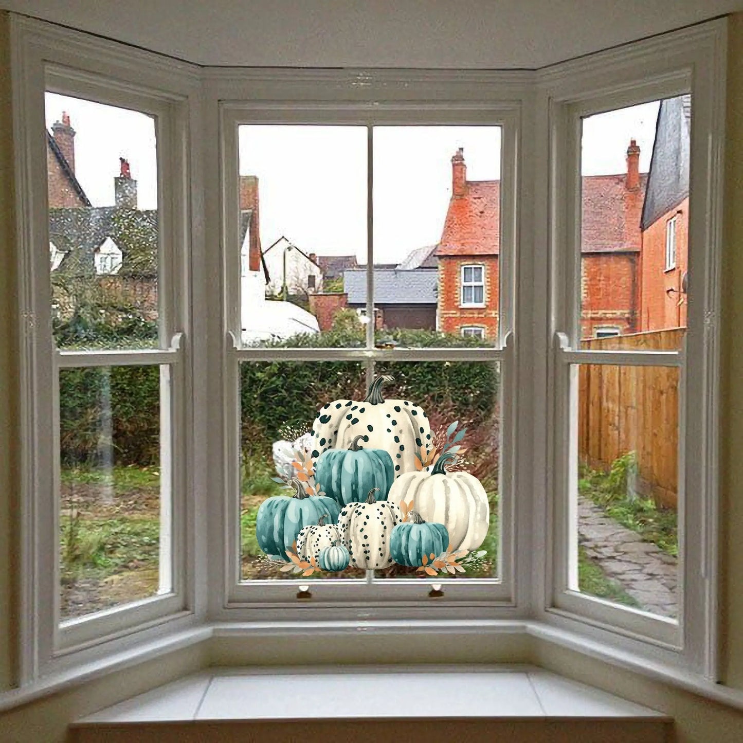Pumpkin Window Decals Creative Windows