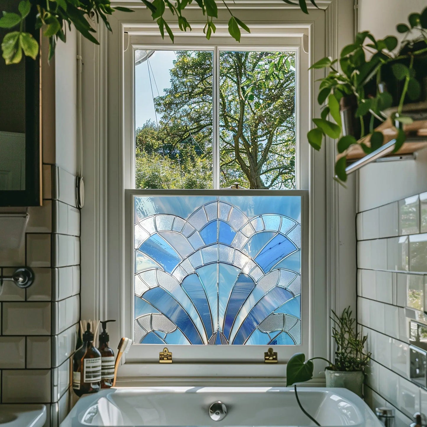 Ecija Stained Glass Privacy Window Film Creative Windows