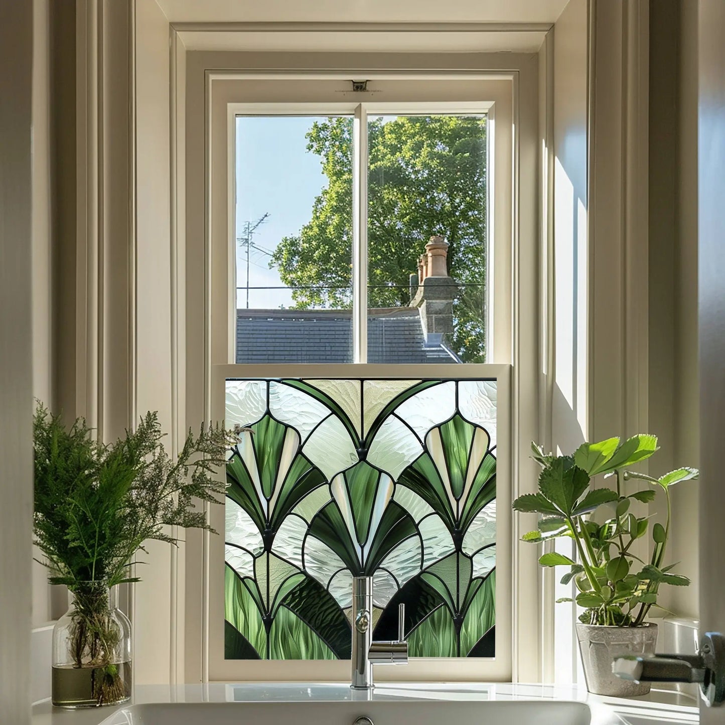Vazzola Stained Glass Privacy Window Film Creative Windows