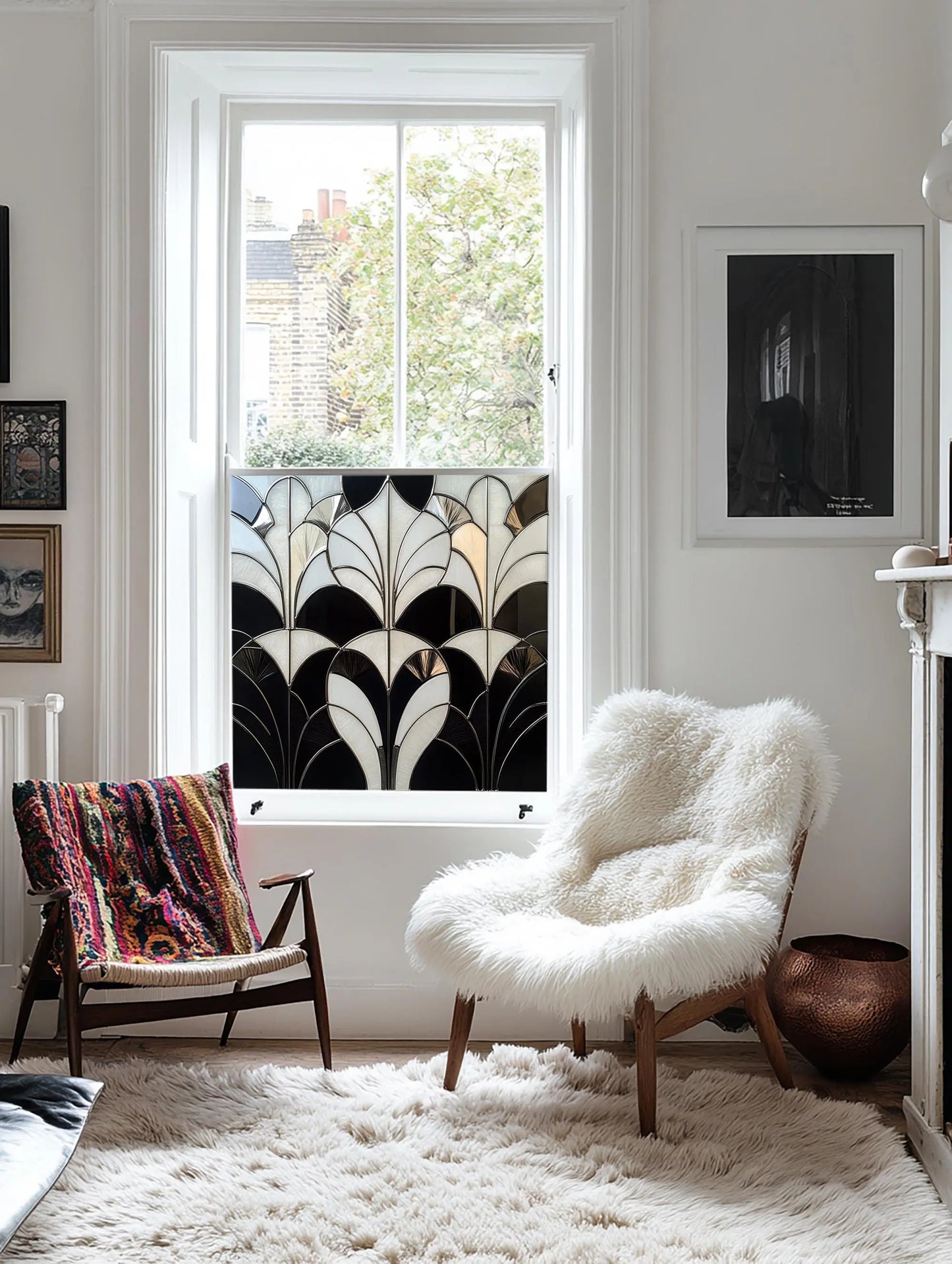 Tollegno Stained Glass Privacy Window Film Creative Windows