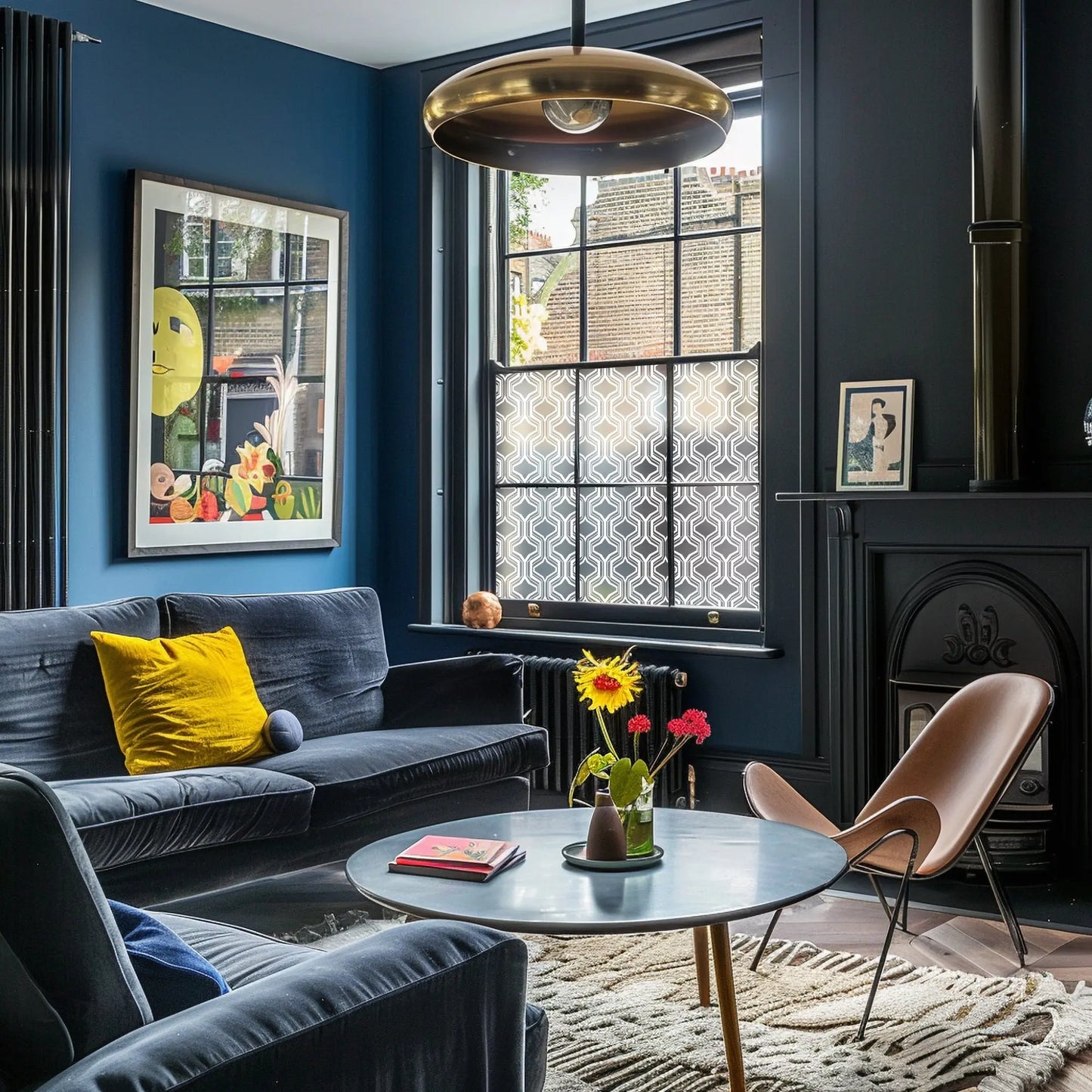 Ribeira Frosted Decorative Window Film For Privacy Creative Windows