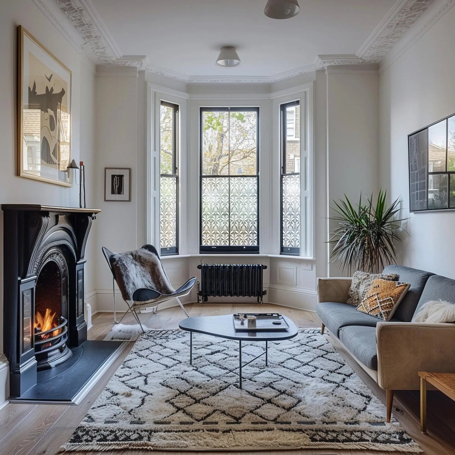 Niscemi Frosted Privacy Patterned Window Film Creative Windows