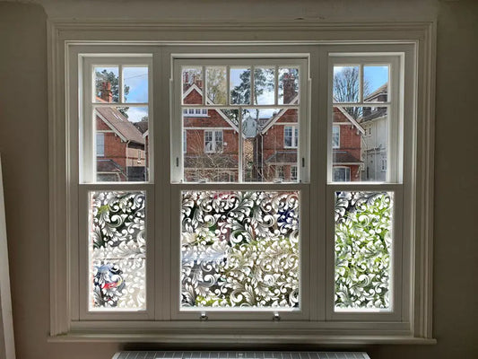 Rovigo Floral Patterned Window Film Creative Windows