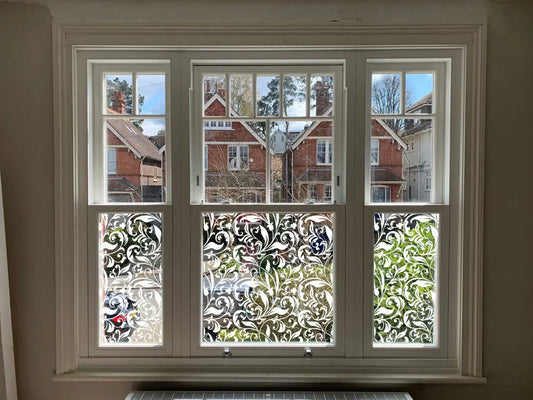 Treviso Floral Patterned Window Film Creative Windows
