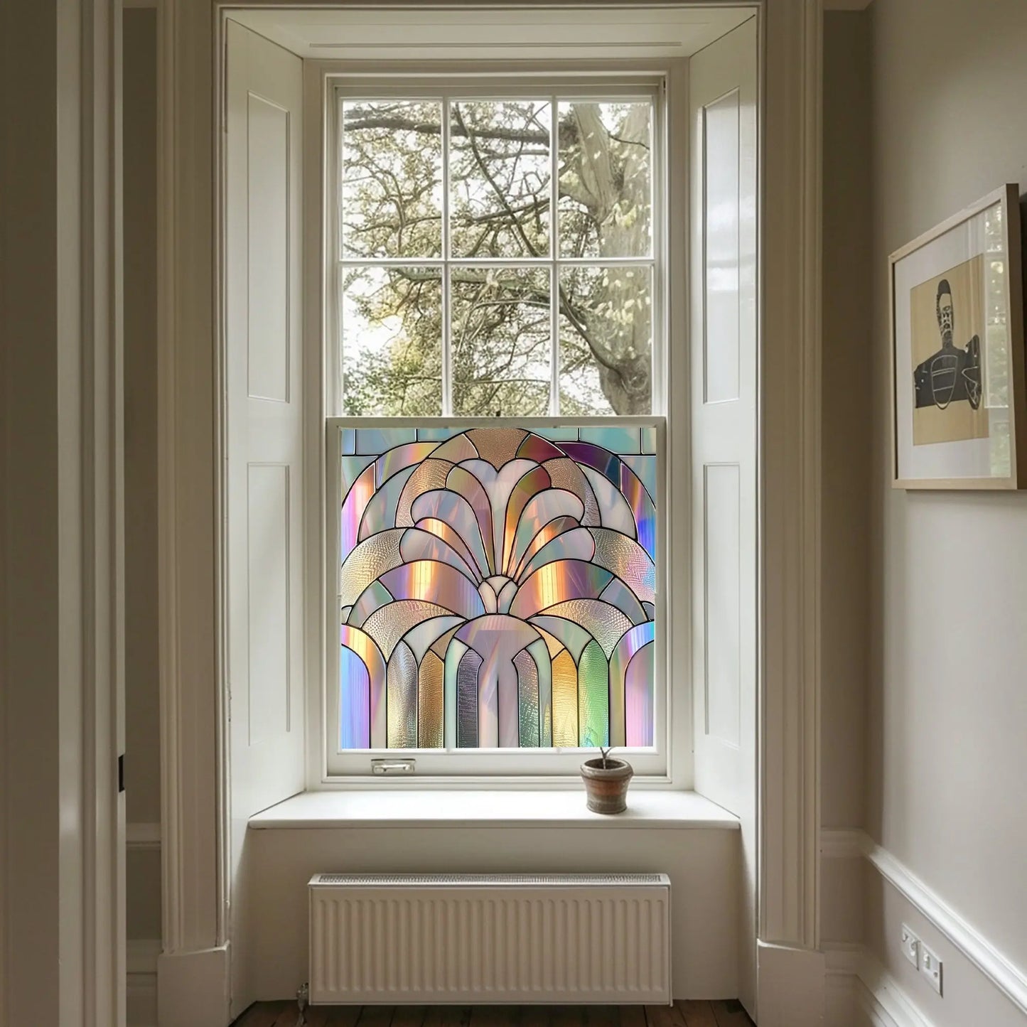 Valbrona Privacy Stained Glass Window Film Creative Windows