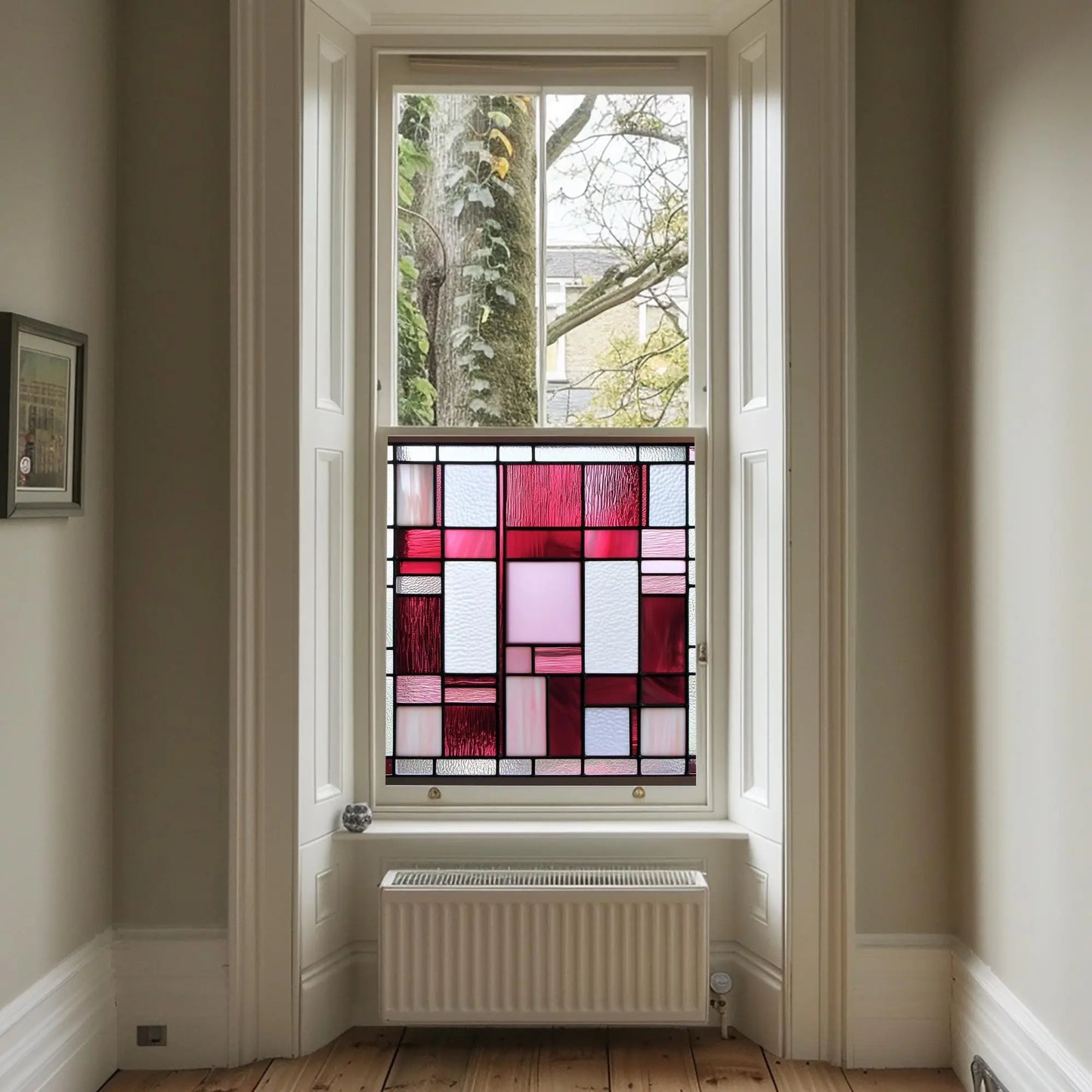 Ovodda Stained Glass Privacy Window Film Creative Windows