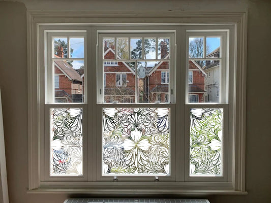 Chieti Art Nouveau Patterned Window Film Creative Windows