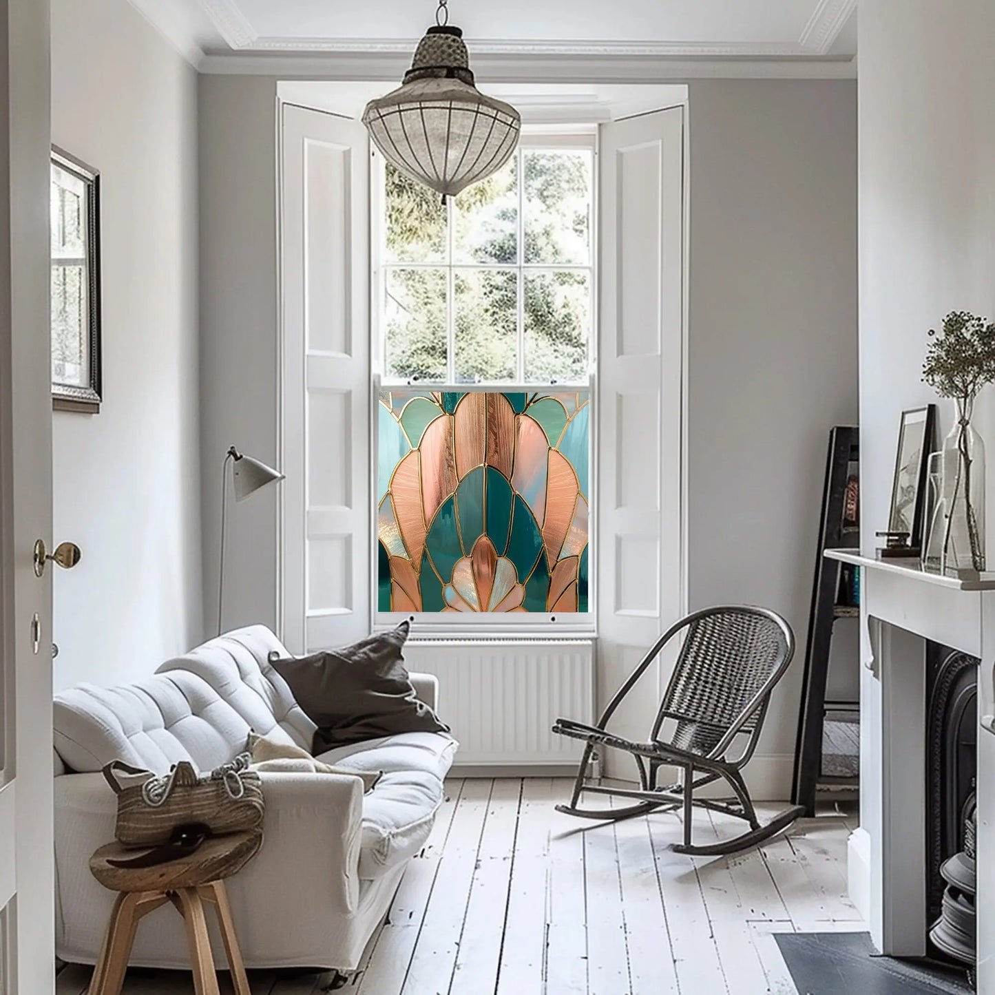 Zamora Privacy Art Deco Window Film Creative Windows