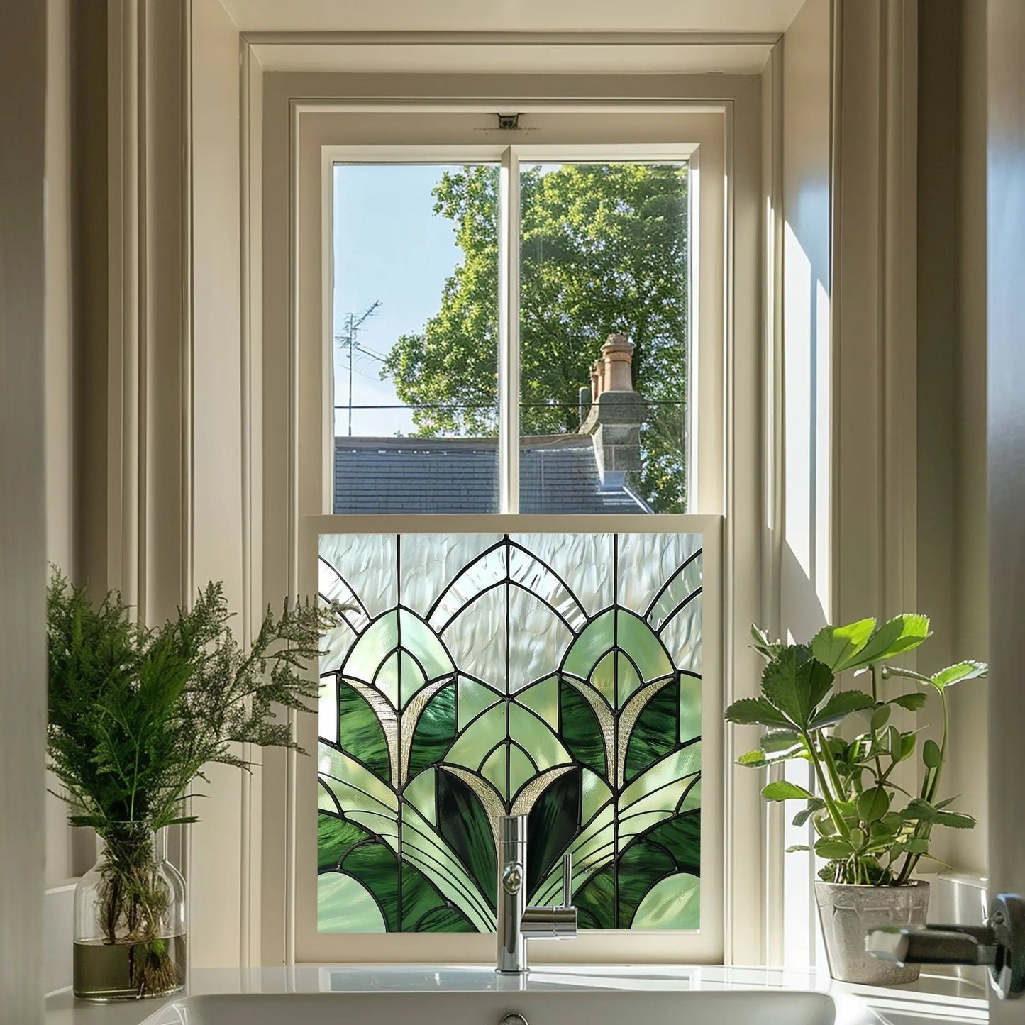 Artena Stained Glass Privacy Window Film Creative Windows