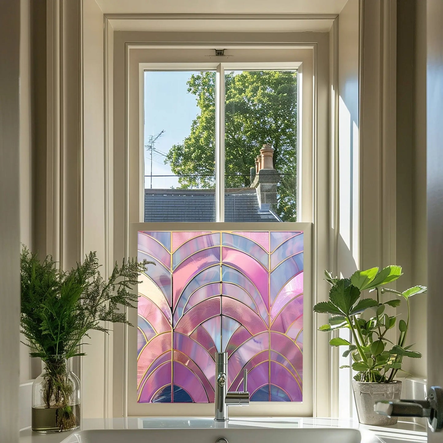 Zelbio Stained Glass Window Film Creative Windows