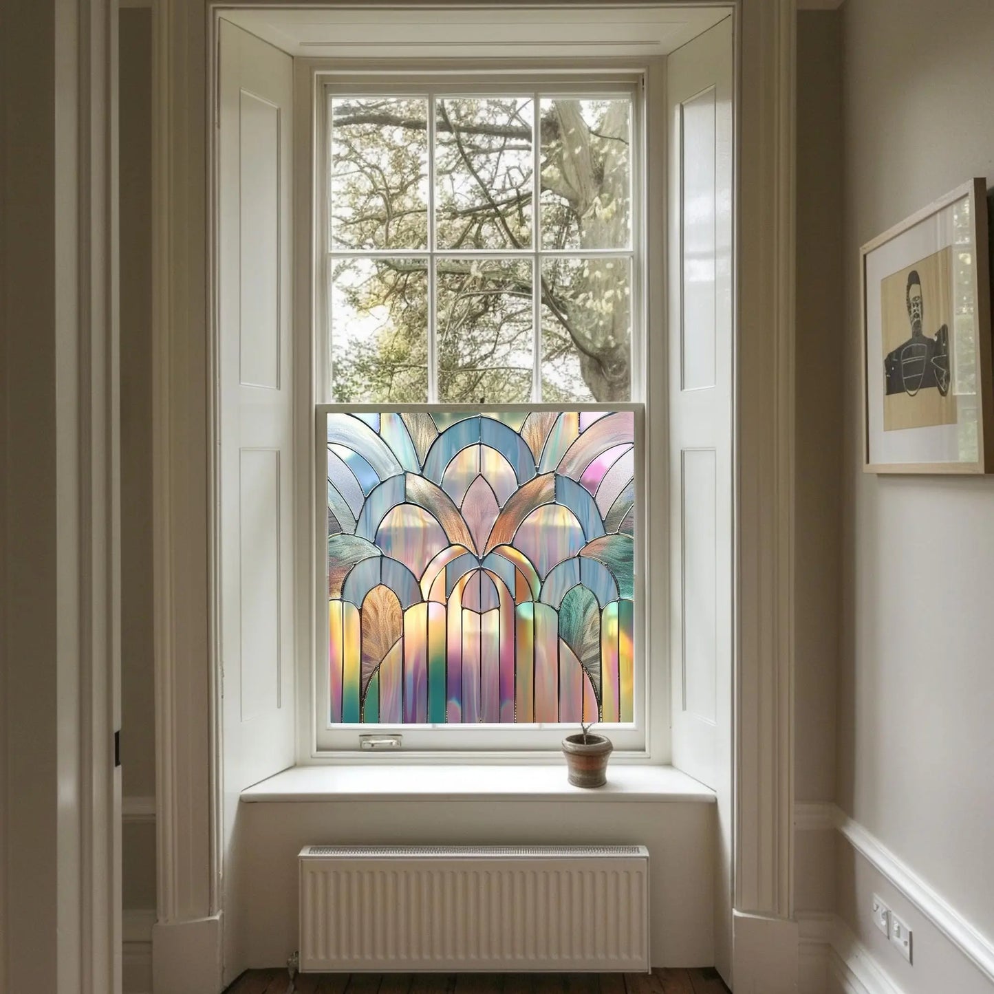 Laives Privacy Stained Glass Window Film Creative Windows