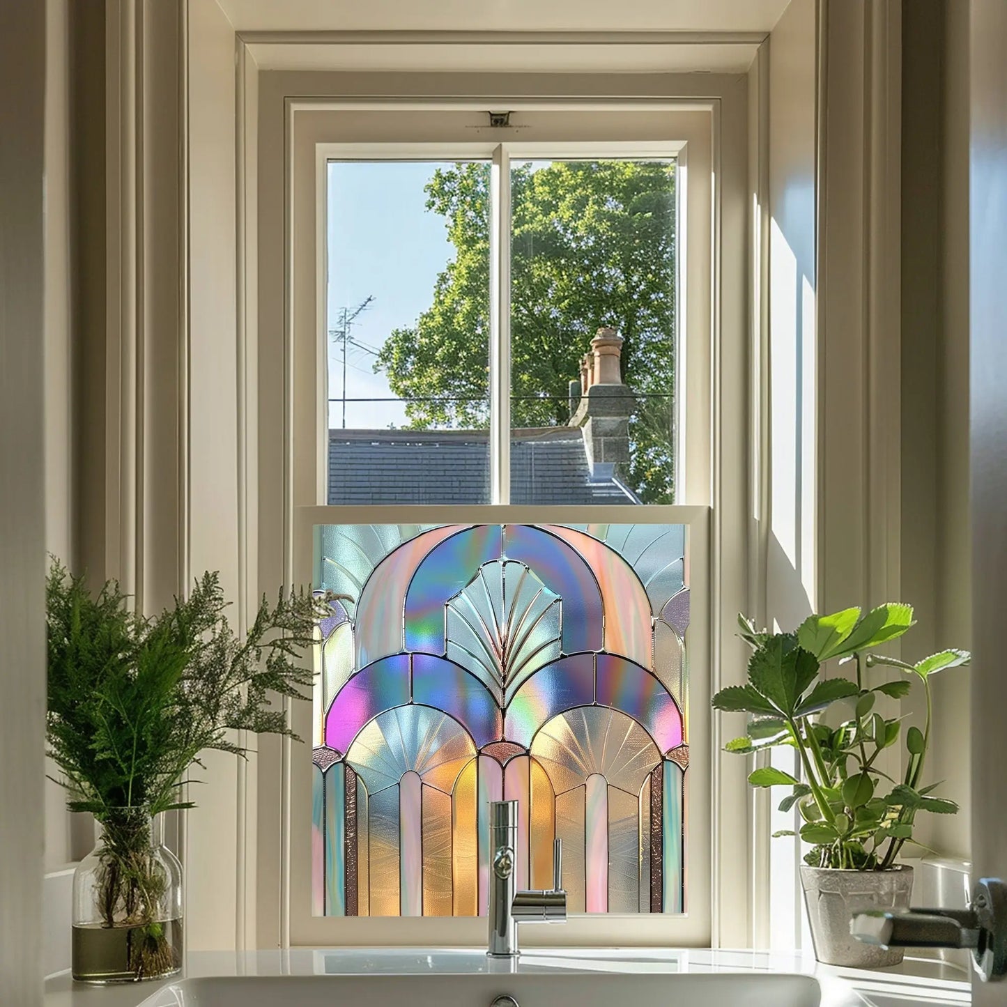 Zone Stained Glass Window Film Creative Windows
