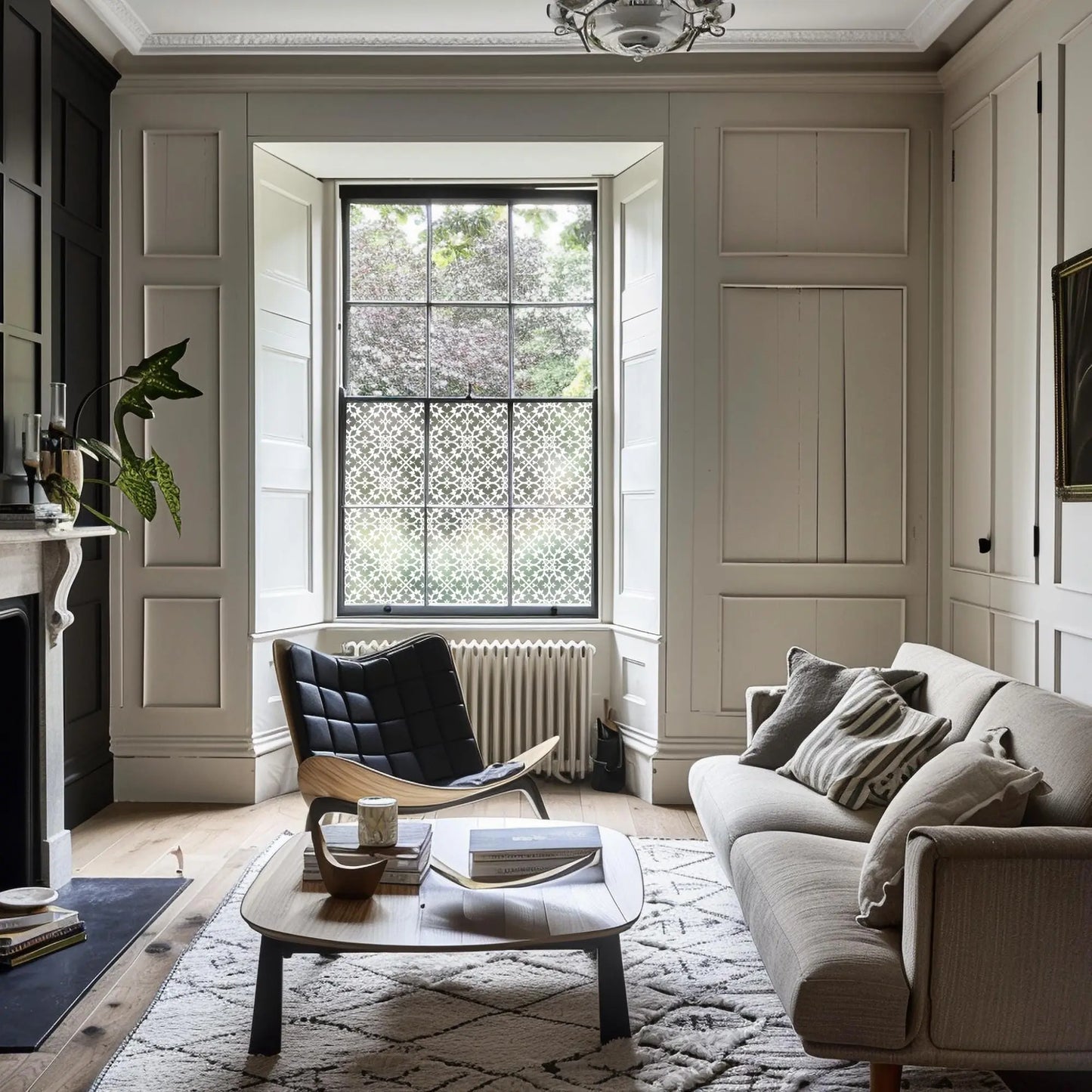 Nove Frosted Patterned Privacy Window Film Creative Windows