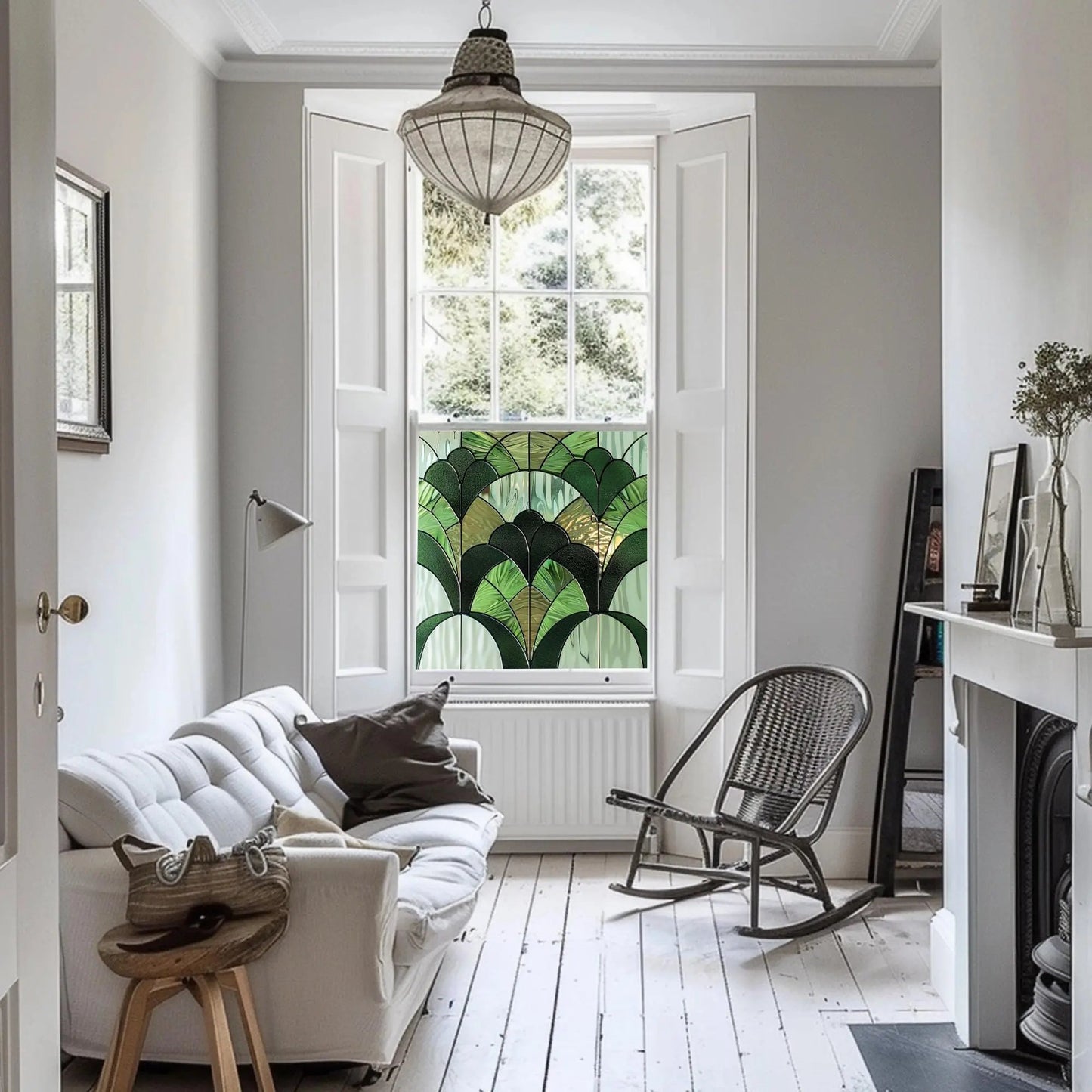 Asso Stained Glass Privacy Window Film Creative Windows