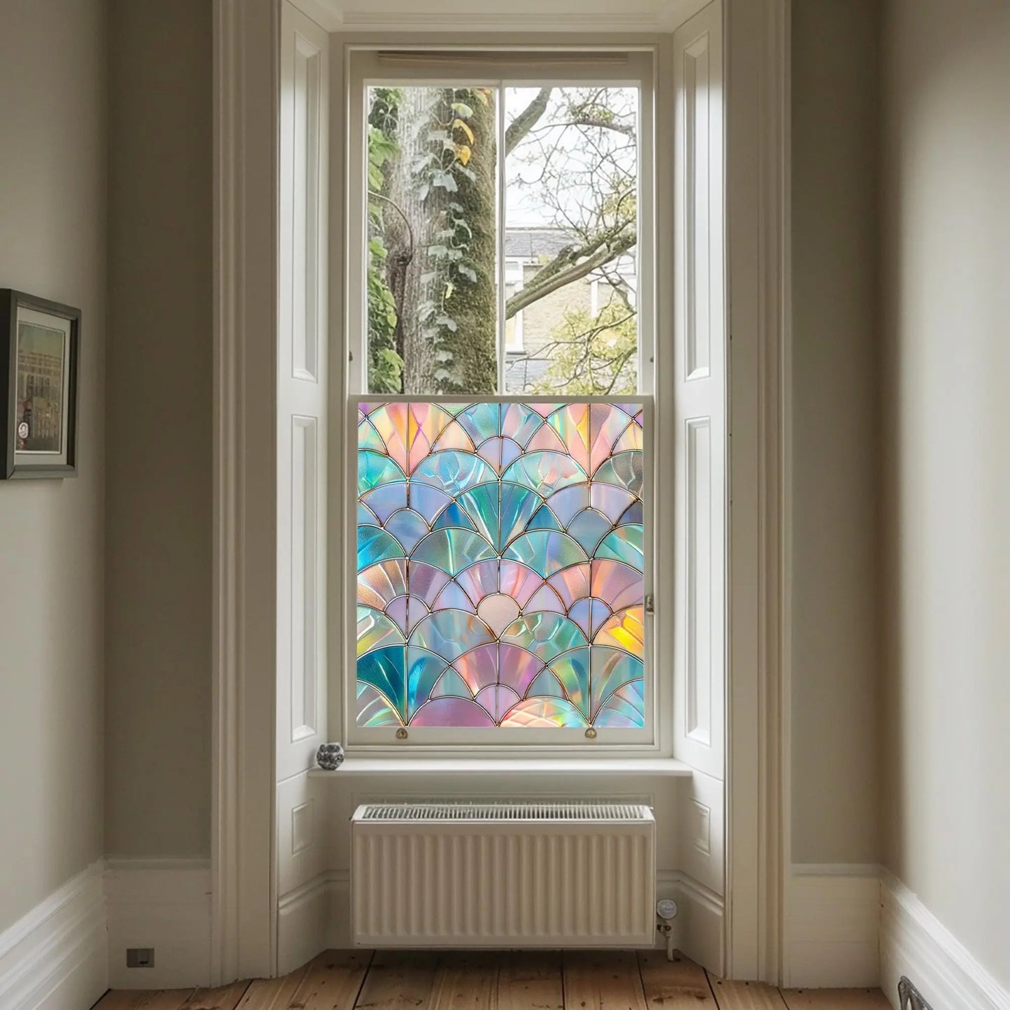 Abetone Stained Glass Privacy Window Film Creative Windows