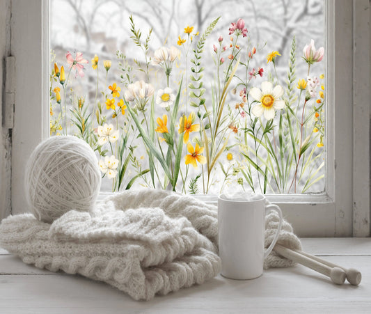 Floral Window Film, Window Film