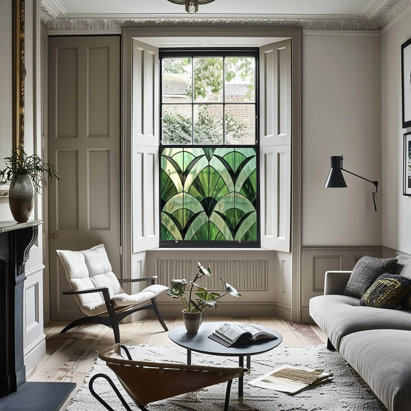 Naples Stained Glass Privacy Window Film Creative Windows