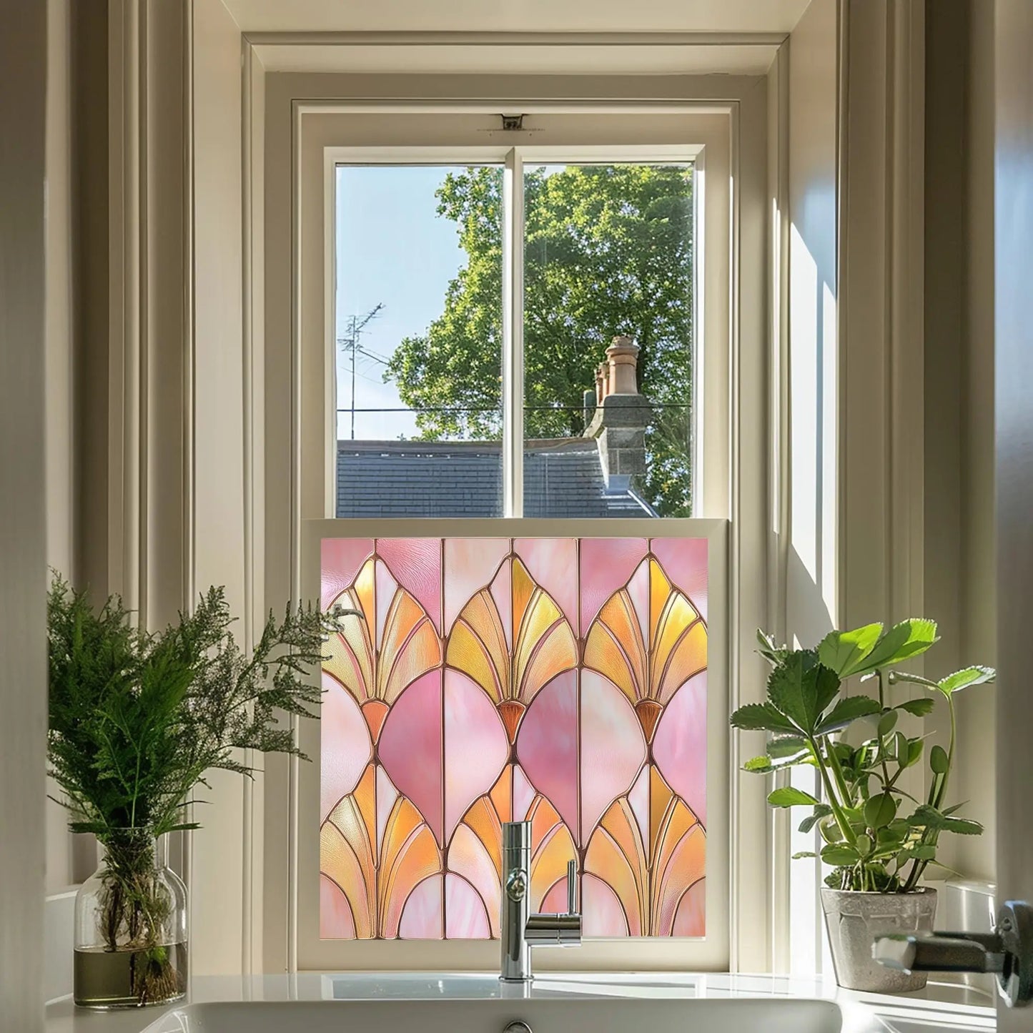 Orani Stained Glass Privacy Window Film Creative Windows