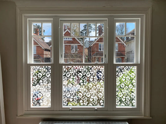 Floral Patterned Window Film Chioggia Creative Windows