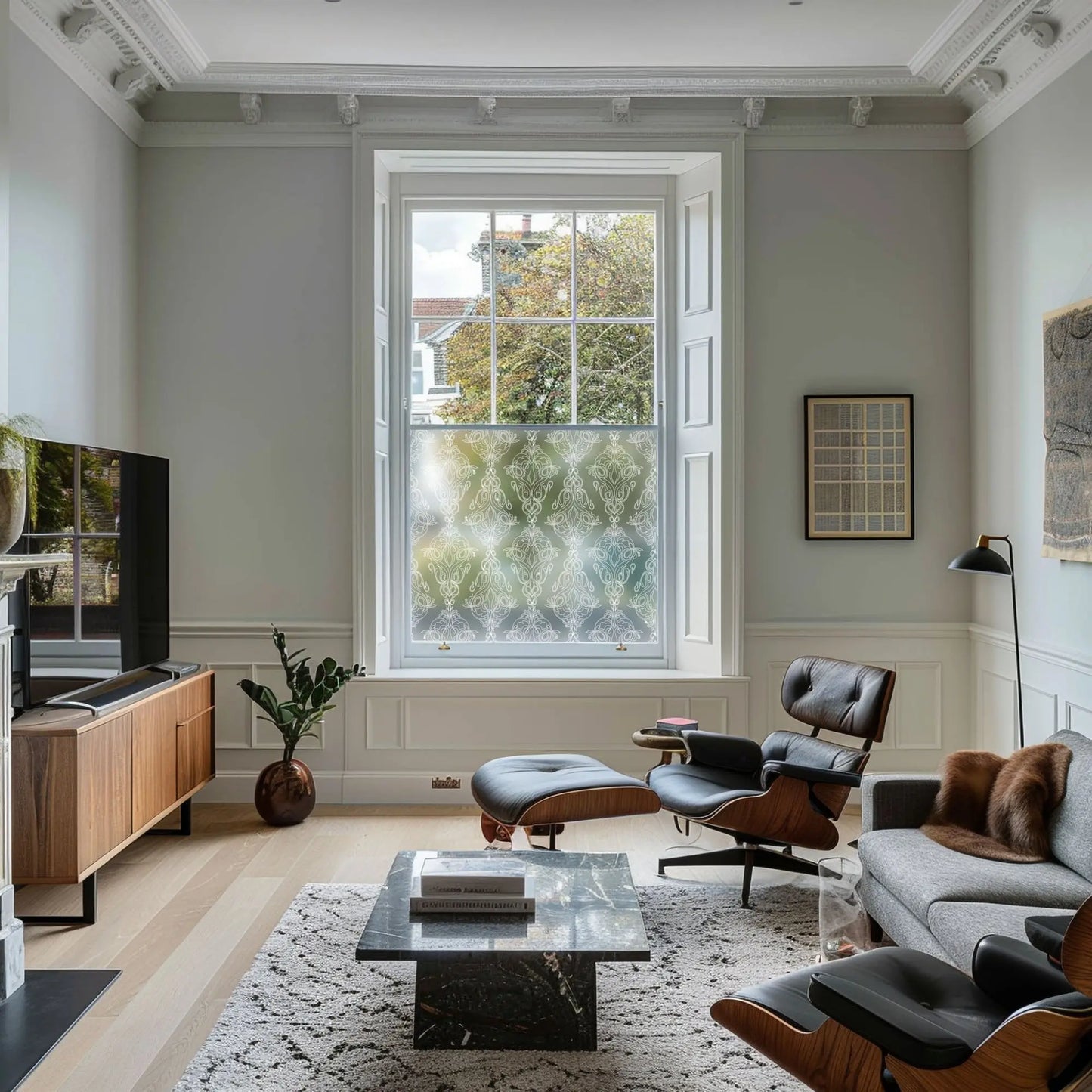 Amaroni Frosted Privacy Window Film Creative Windows