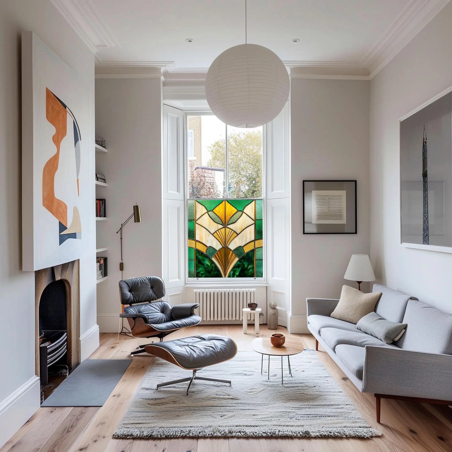 Alimena Stained Glass Window Film Creative Windows