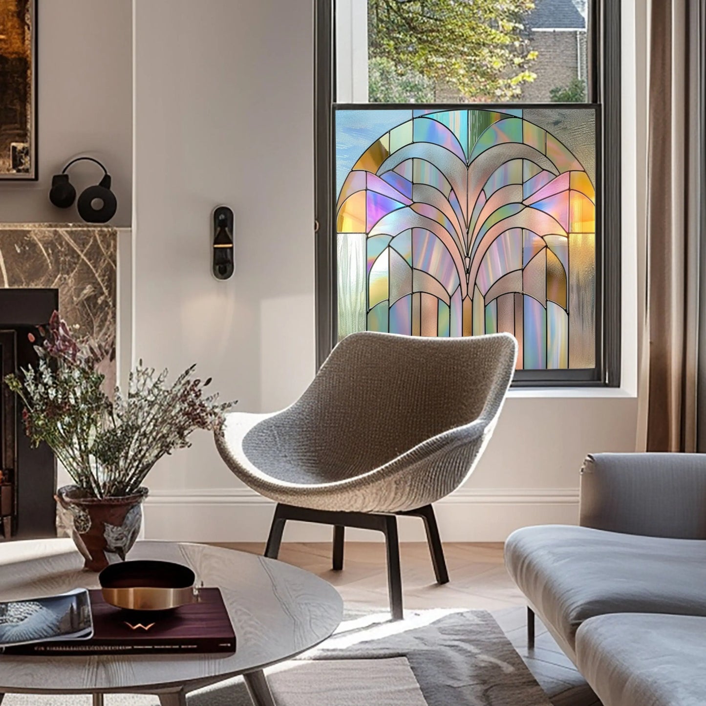 Zungoli Stained Glass Window Film Creative Windows