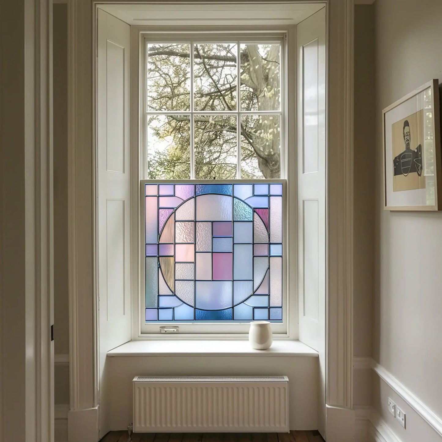 Veglio Stained Glass Privacy Window Film Creative Windows