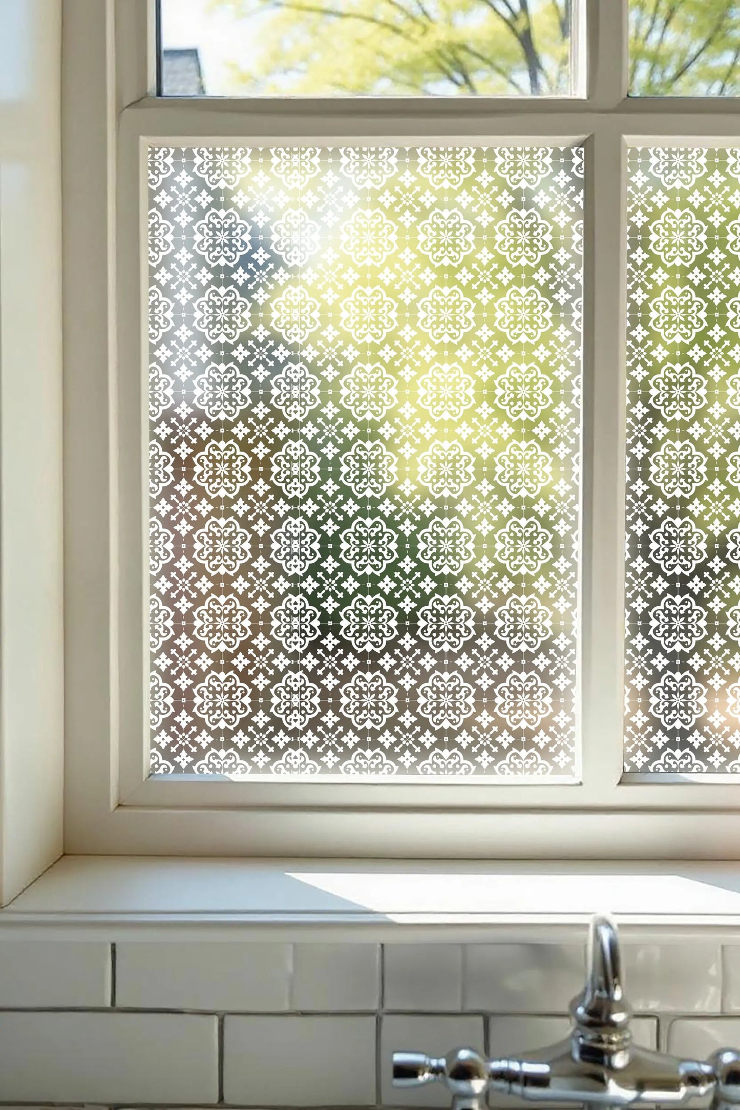 Afragola Frosted Privacy Patterned Window Film Creative Windows