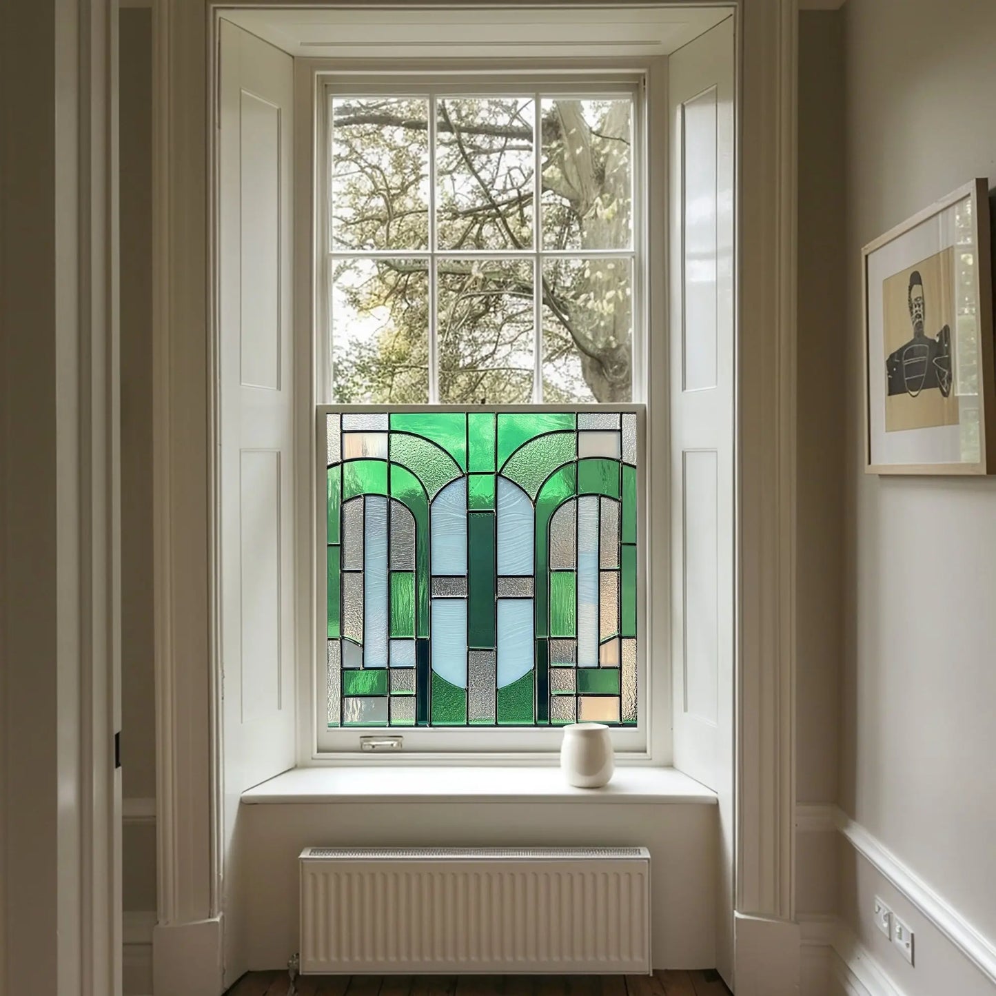 Novara Stained Glass Privacy Window Film Creative Windows