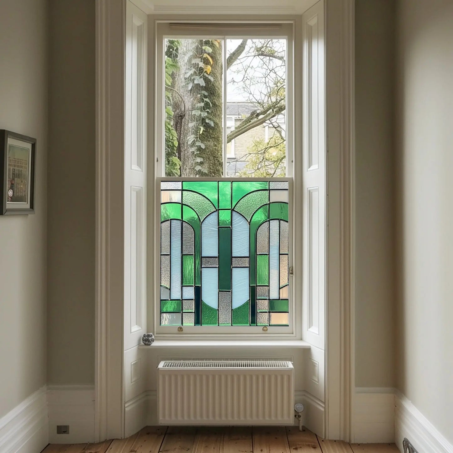 Novara Stained Glass Privacy Window Film Creative Windows