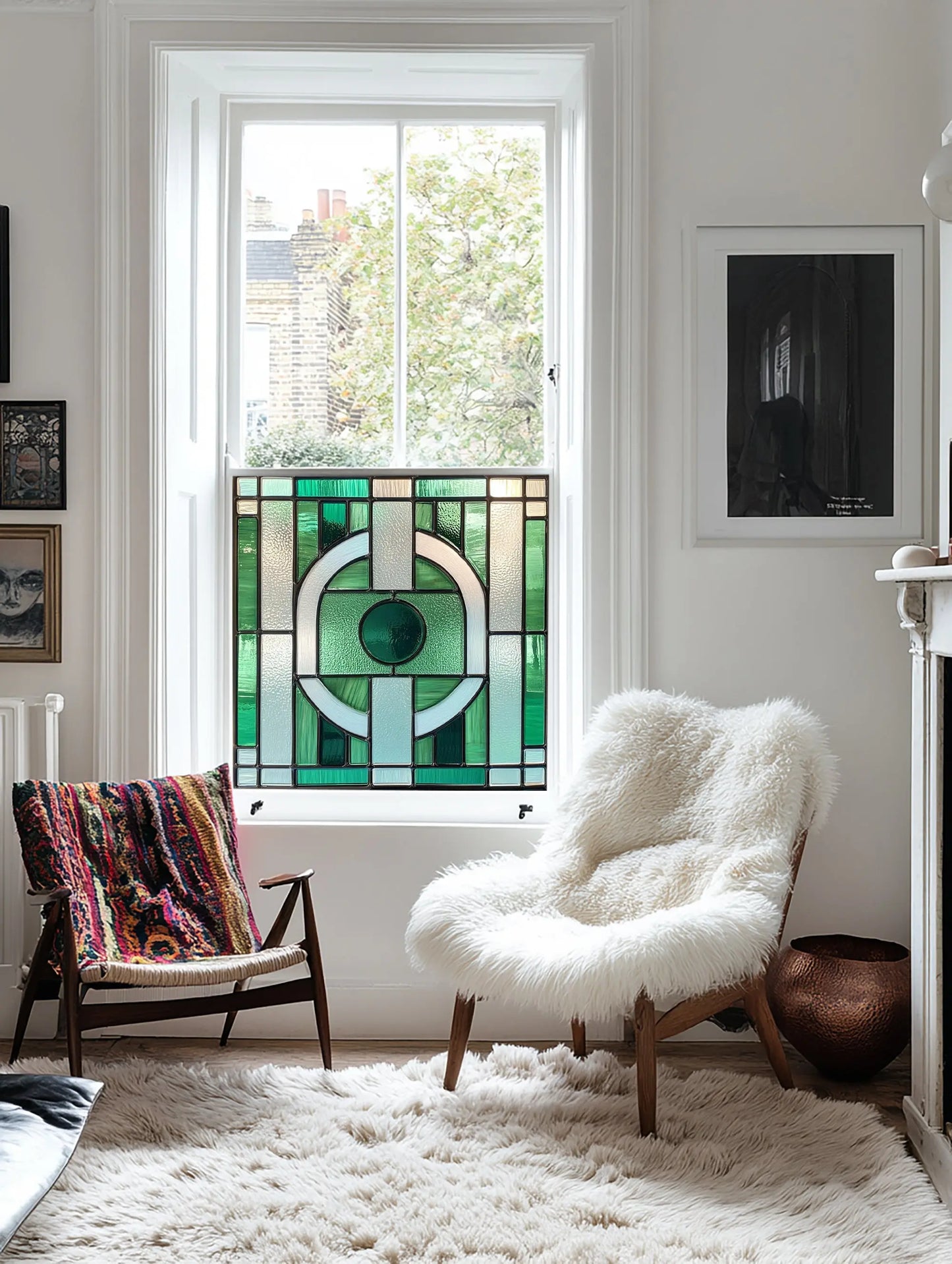 Norma Stained Glass Window Film: Enhance Your Space with Style Creative Windows