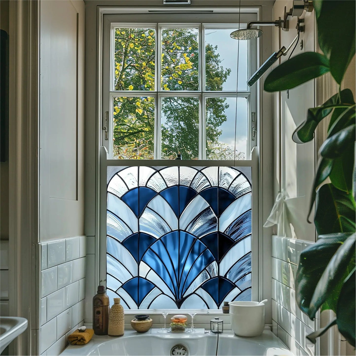 Scordia Art Deco Window Film: Enhance Your Space Creative Windows