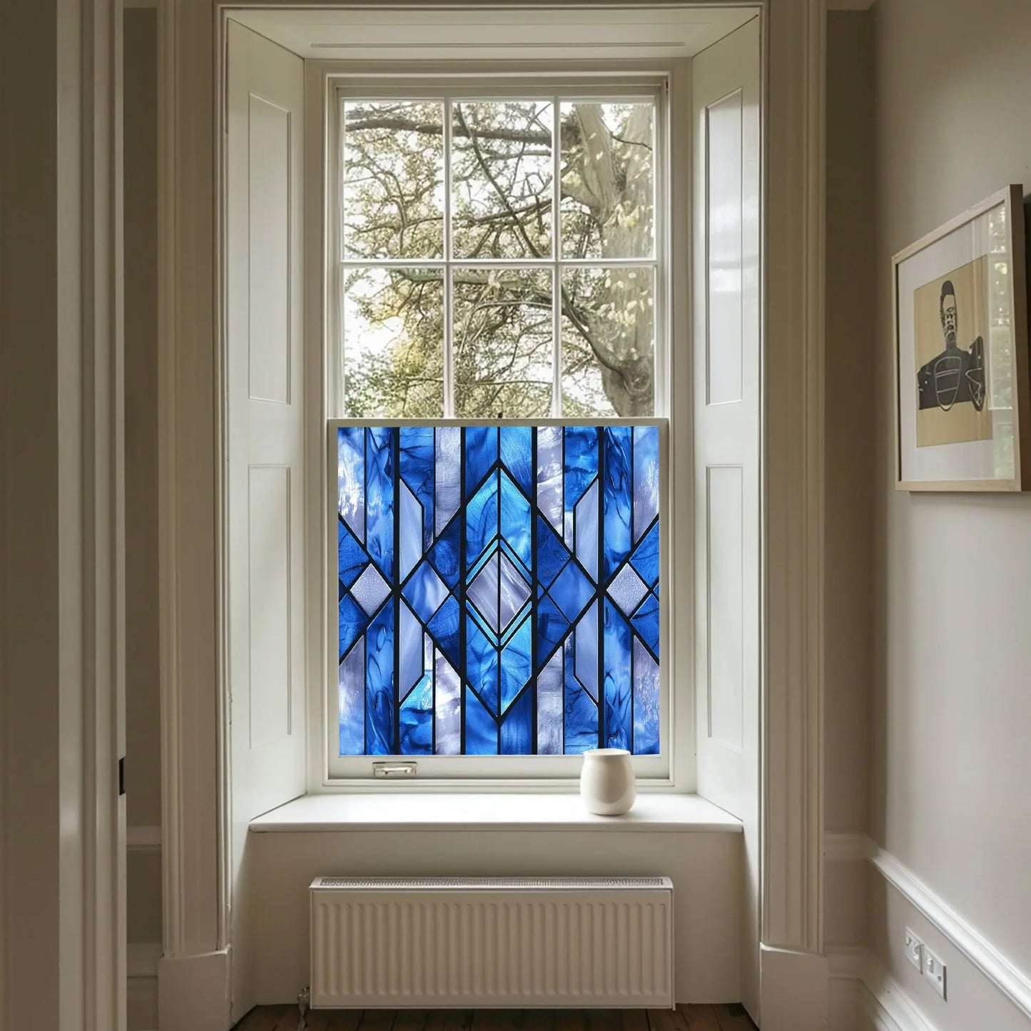 Meolo Stained Glass Privacy Window Film Creative Windows