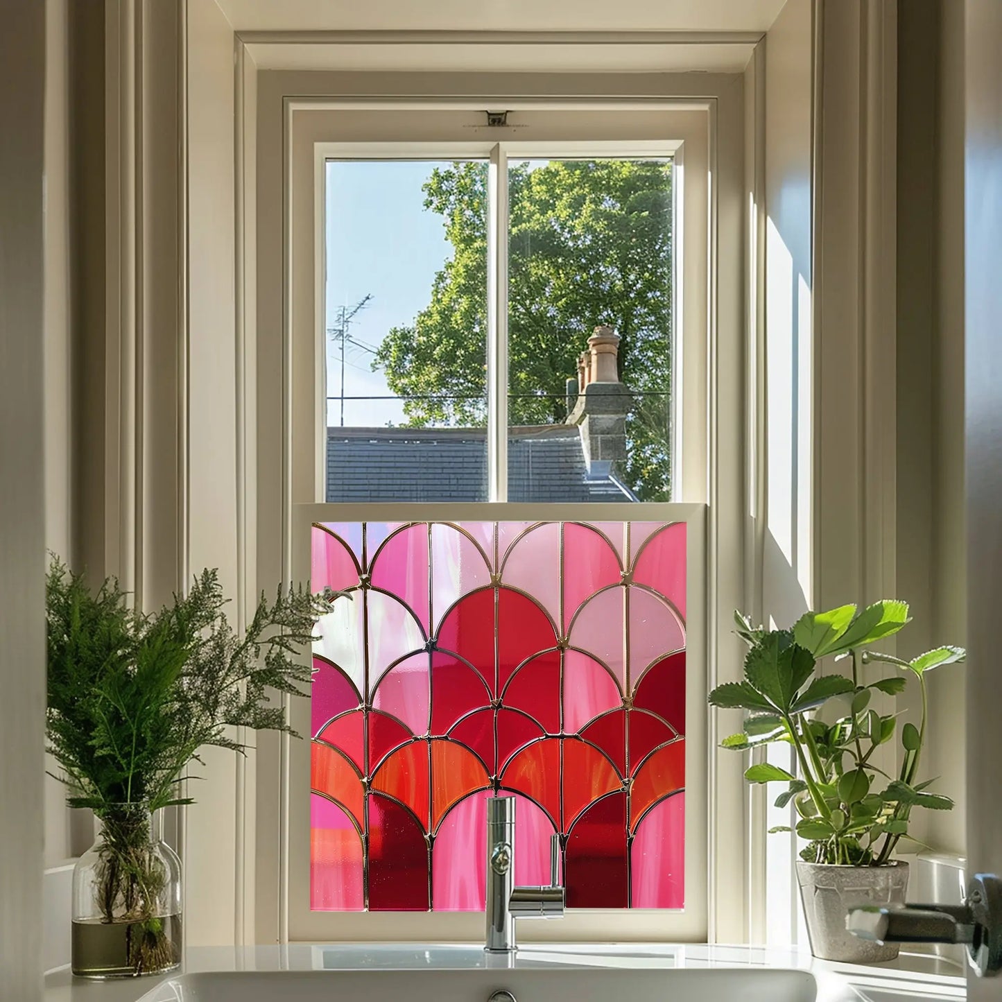 Nus Stained Glass Privacy Window Film Creative Windows