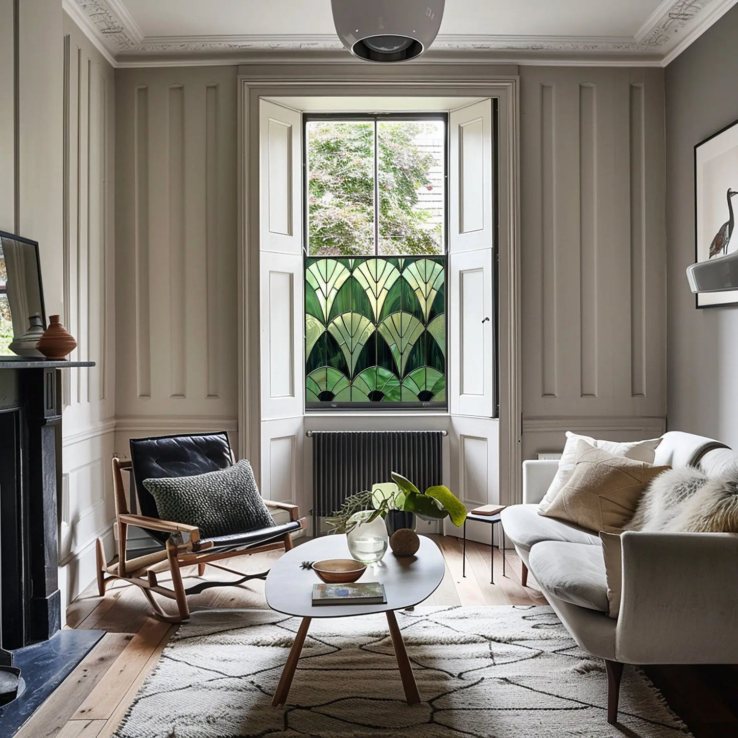 Sedico Art Deco Privacy Window Film Creative Windows