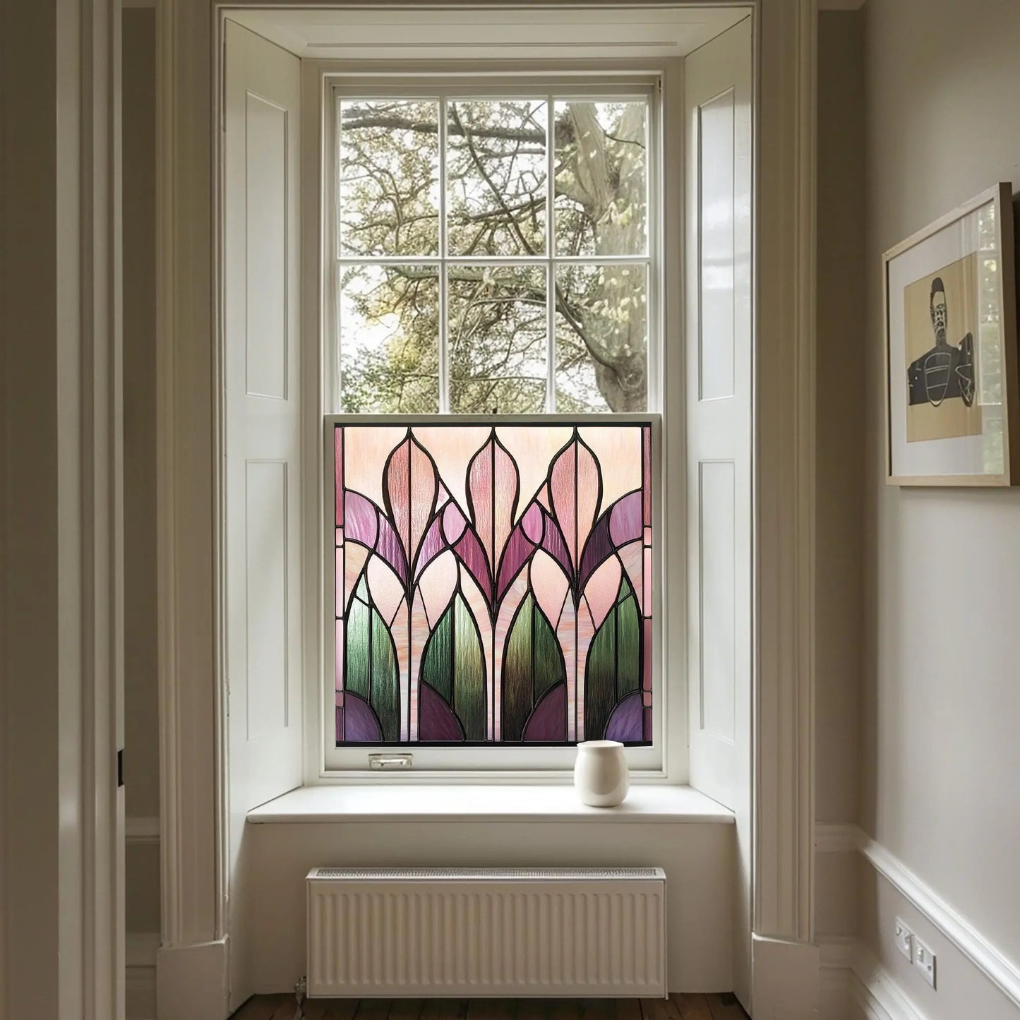 Jerzu Privacy Stained Glass Window Film Creative Windows