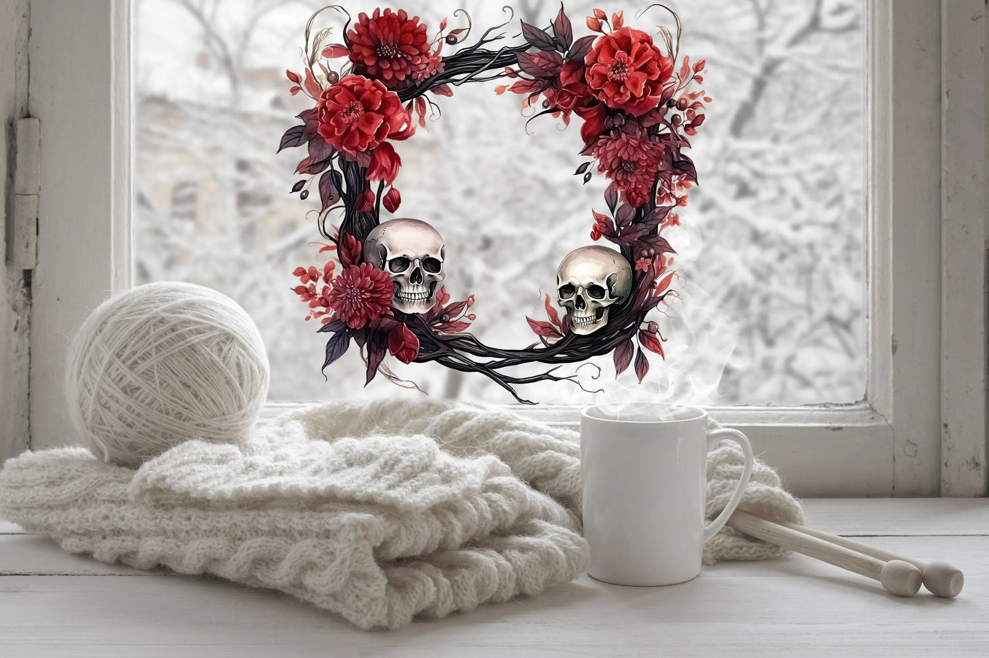 Gothic Halloween Window Decals Creative Windows