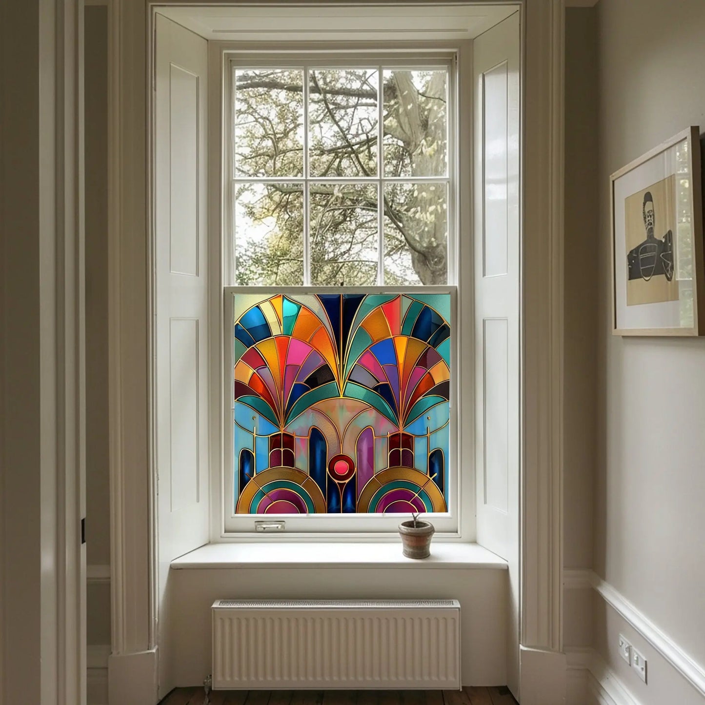 Vadena Stained Glass Privacy Window Film Creative Windows