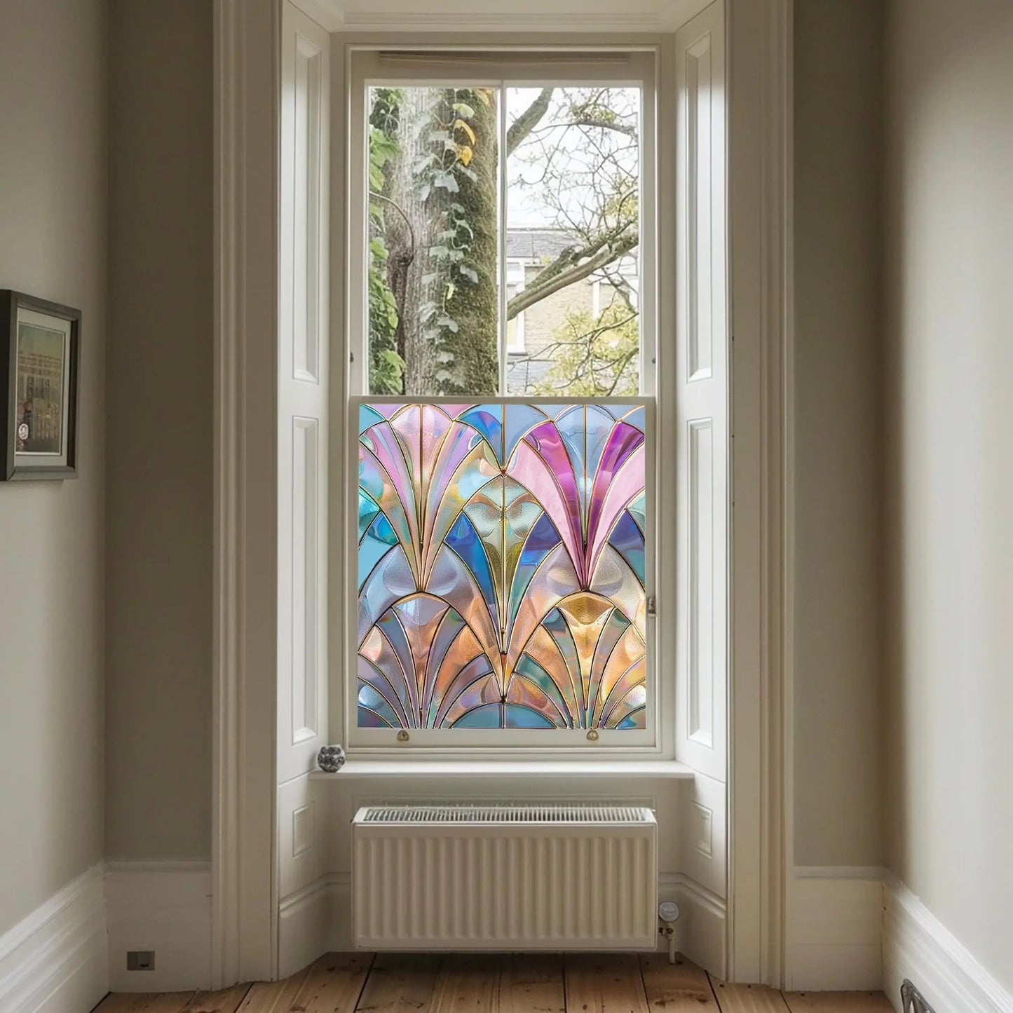 Nonio Stained Glass Privacy Window Film Creative Windows
