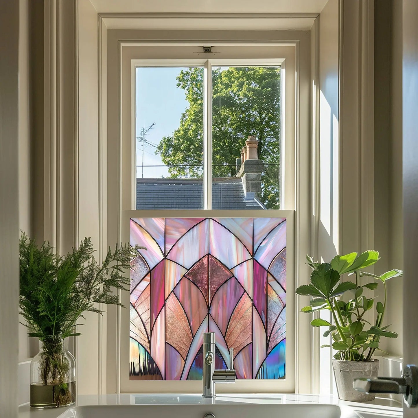 Aquino Stained Glass Privacy Window Film Creative Windows
